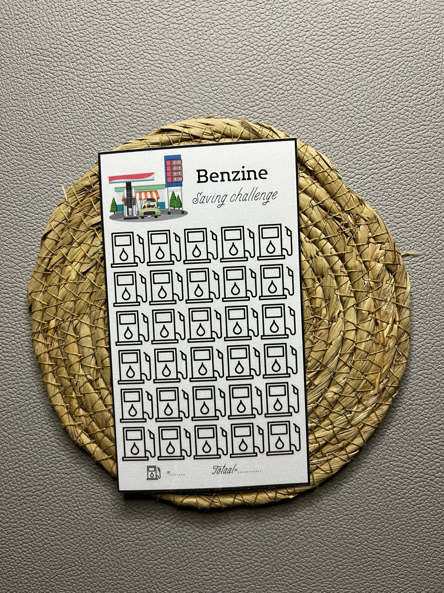 Benzine challenge open bedrag