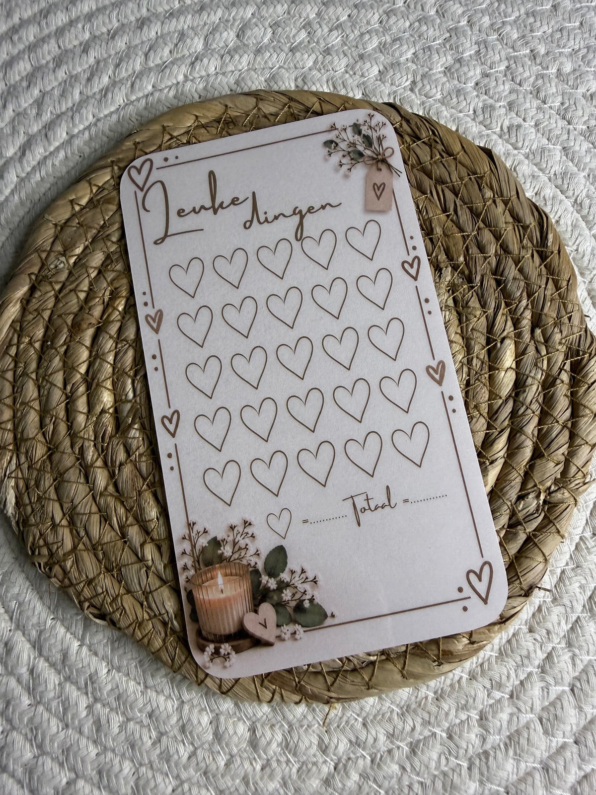Leuke dingen challenge cozy A6