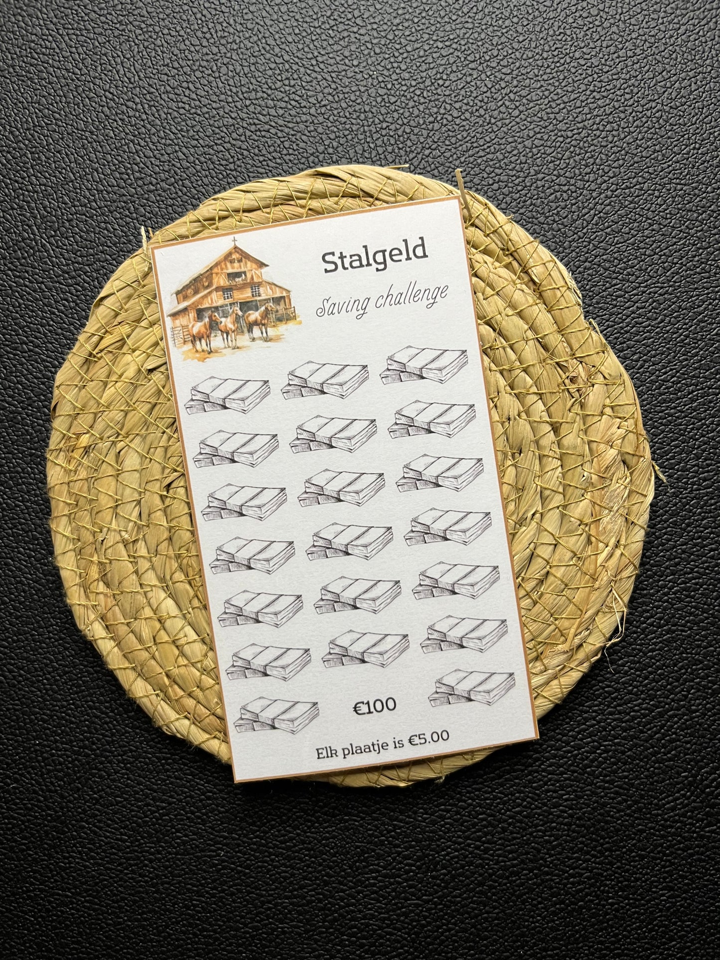 Stalgeld spaar challenge €100
