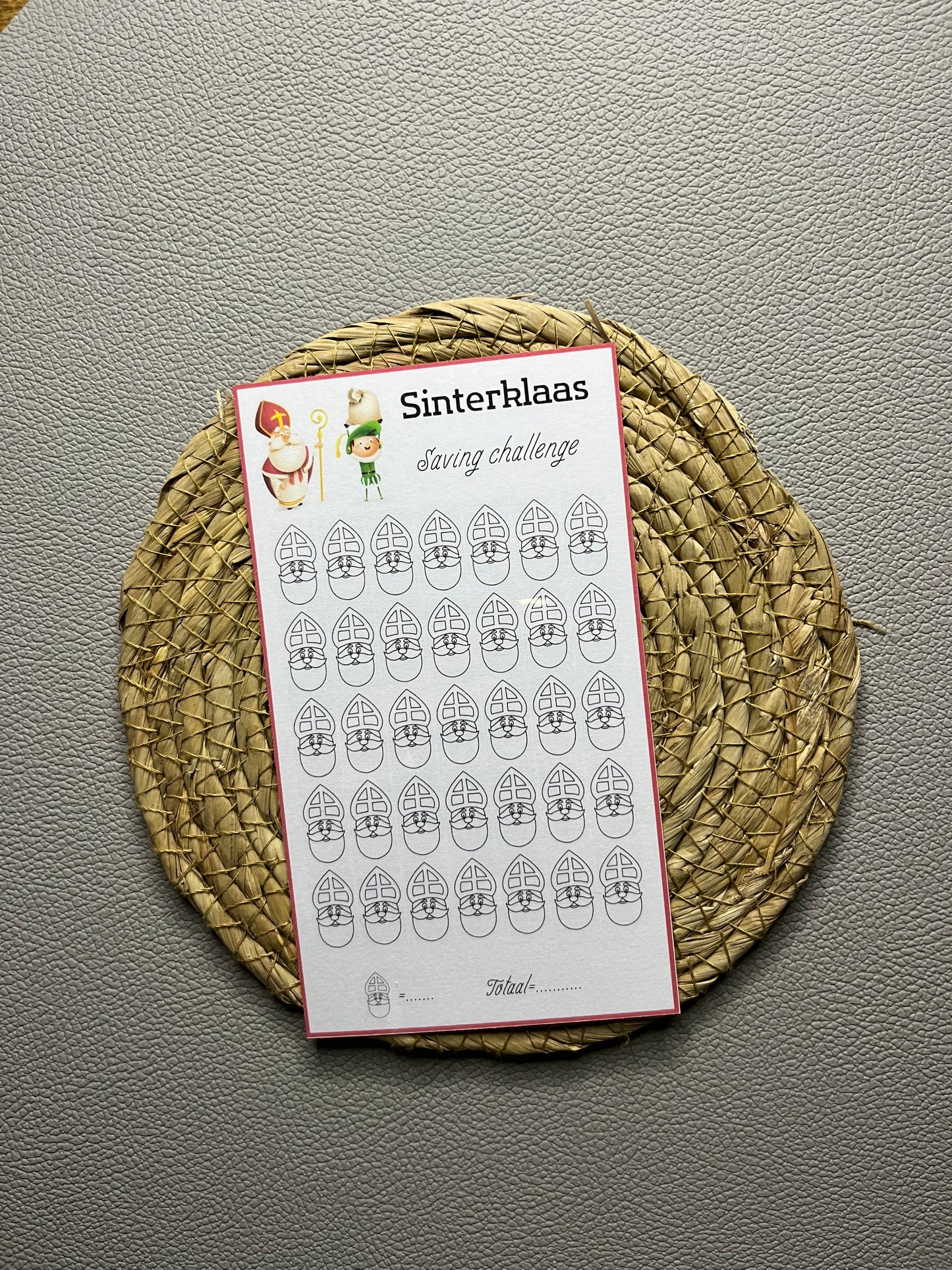 Sinterklaas challenge open bedrag