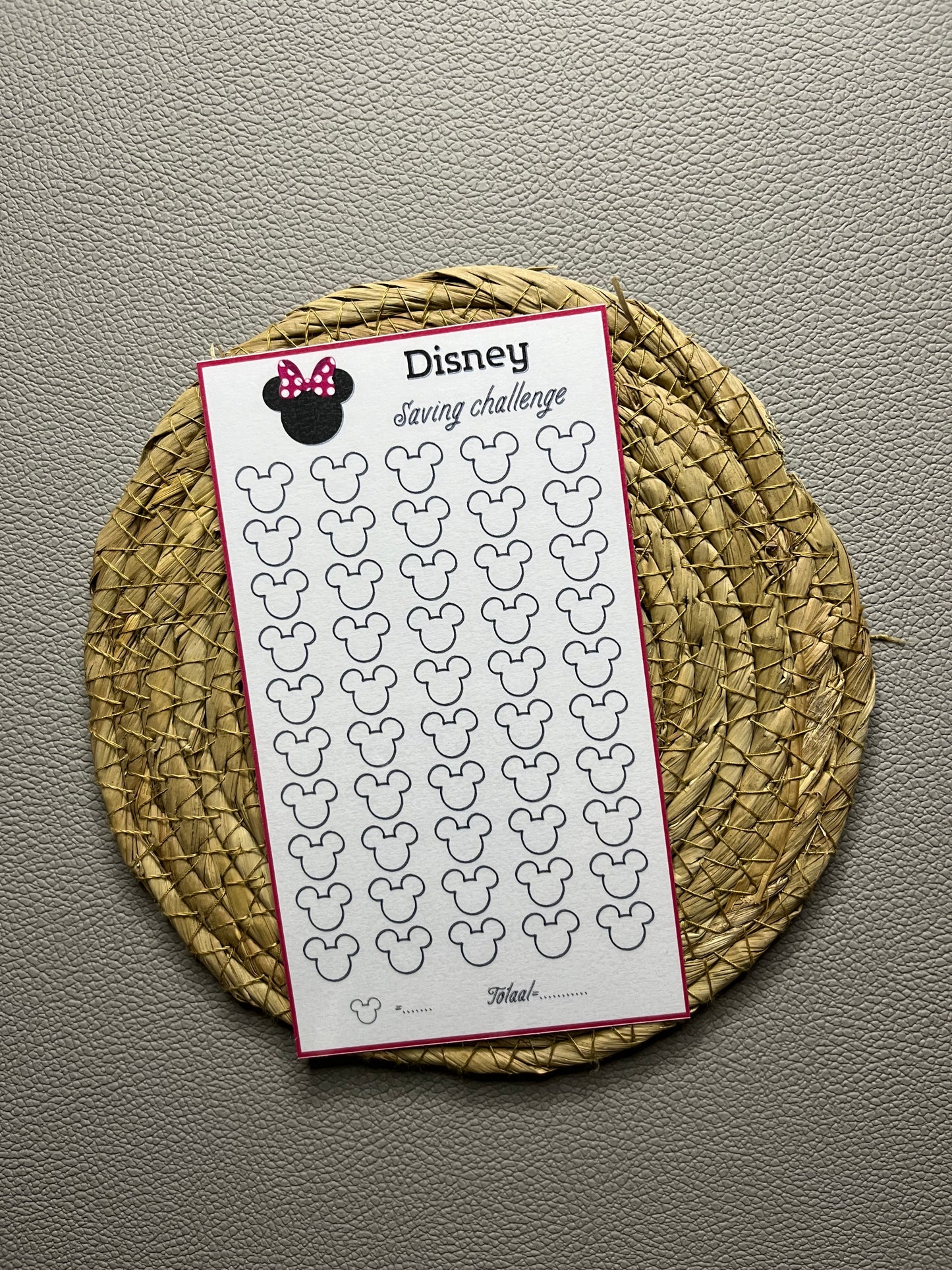 Disney challenge open bedrag