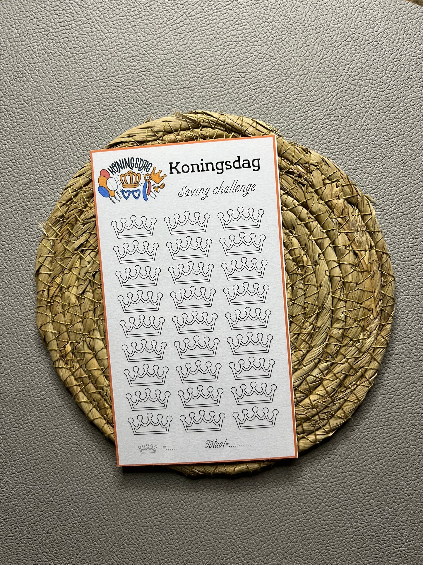 Koningsdag challenge open bedrag