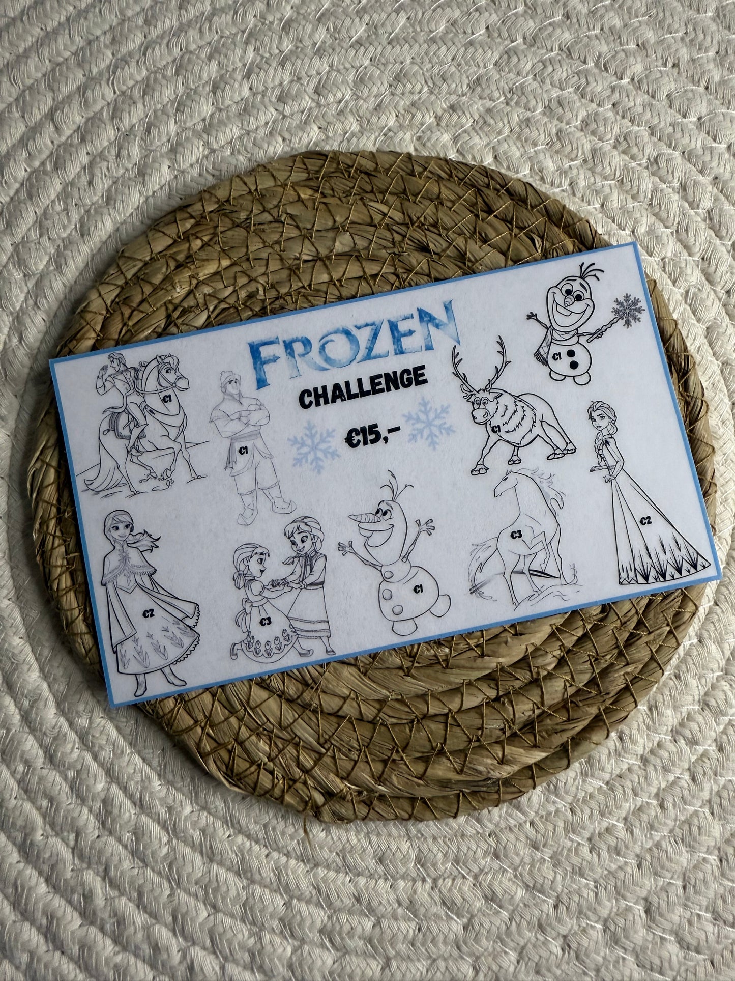 Frozen challenge