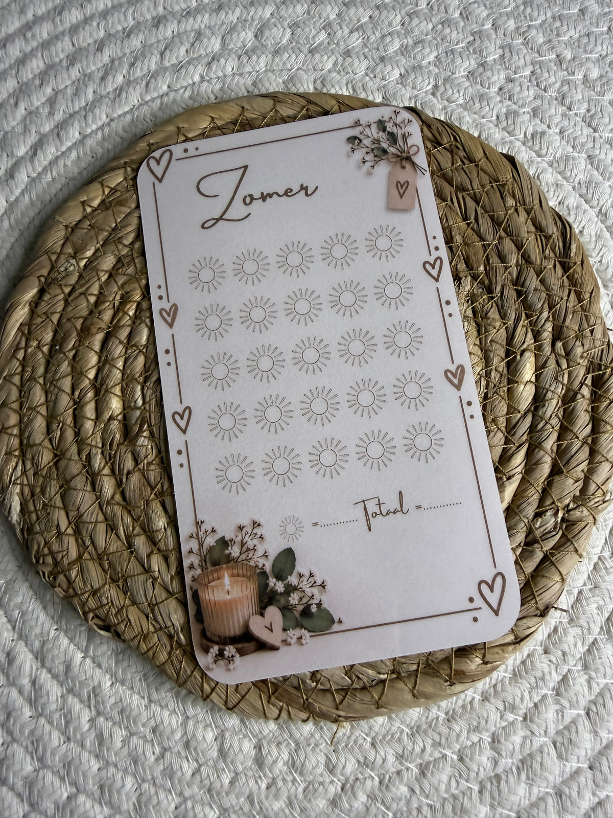 Zomer challenge cozy A6
