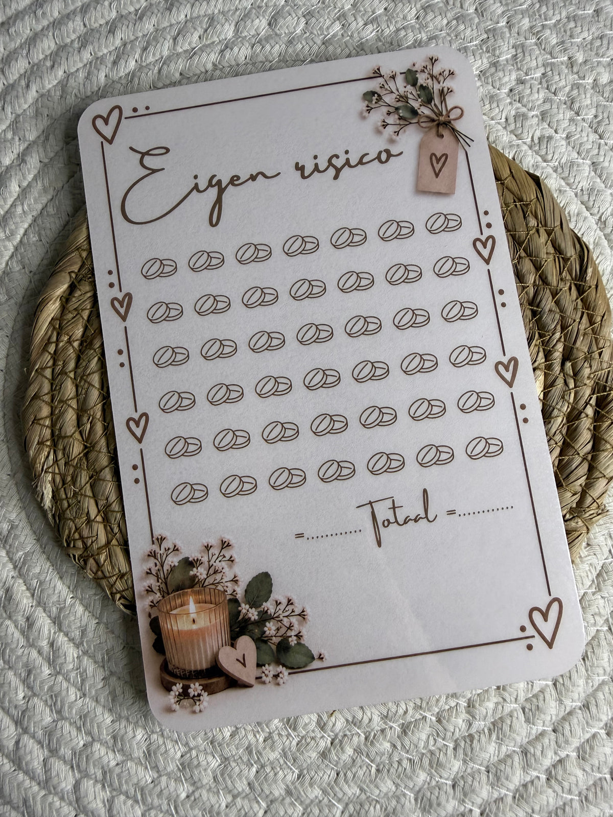 Eigen risico challenge cozy A5