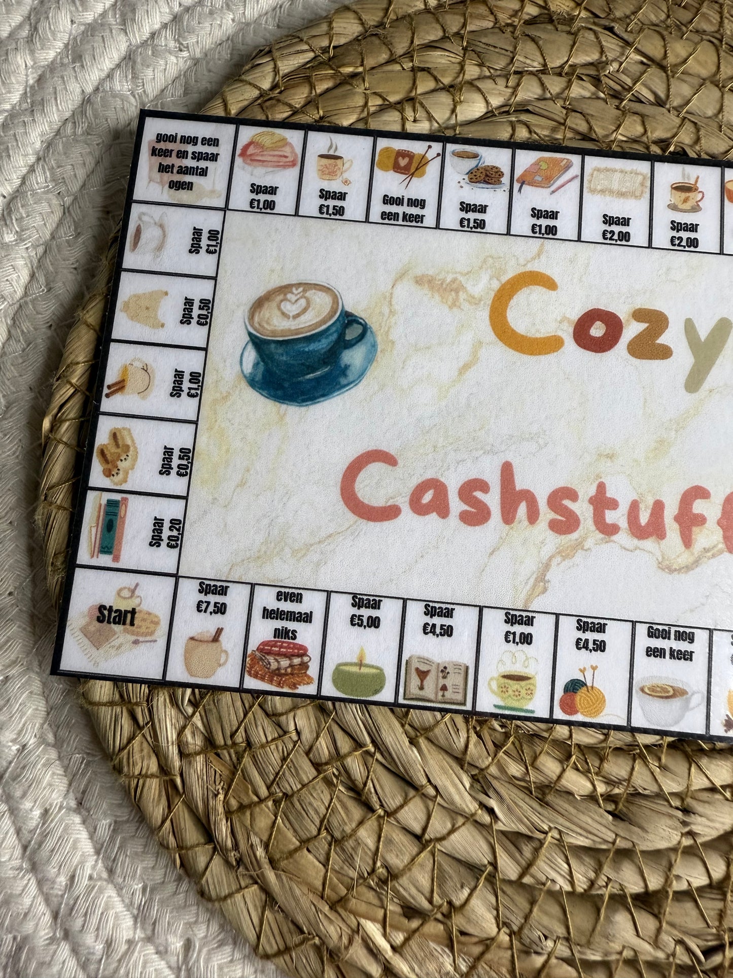 Cozy cashstuffing laag bedrag A6