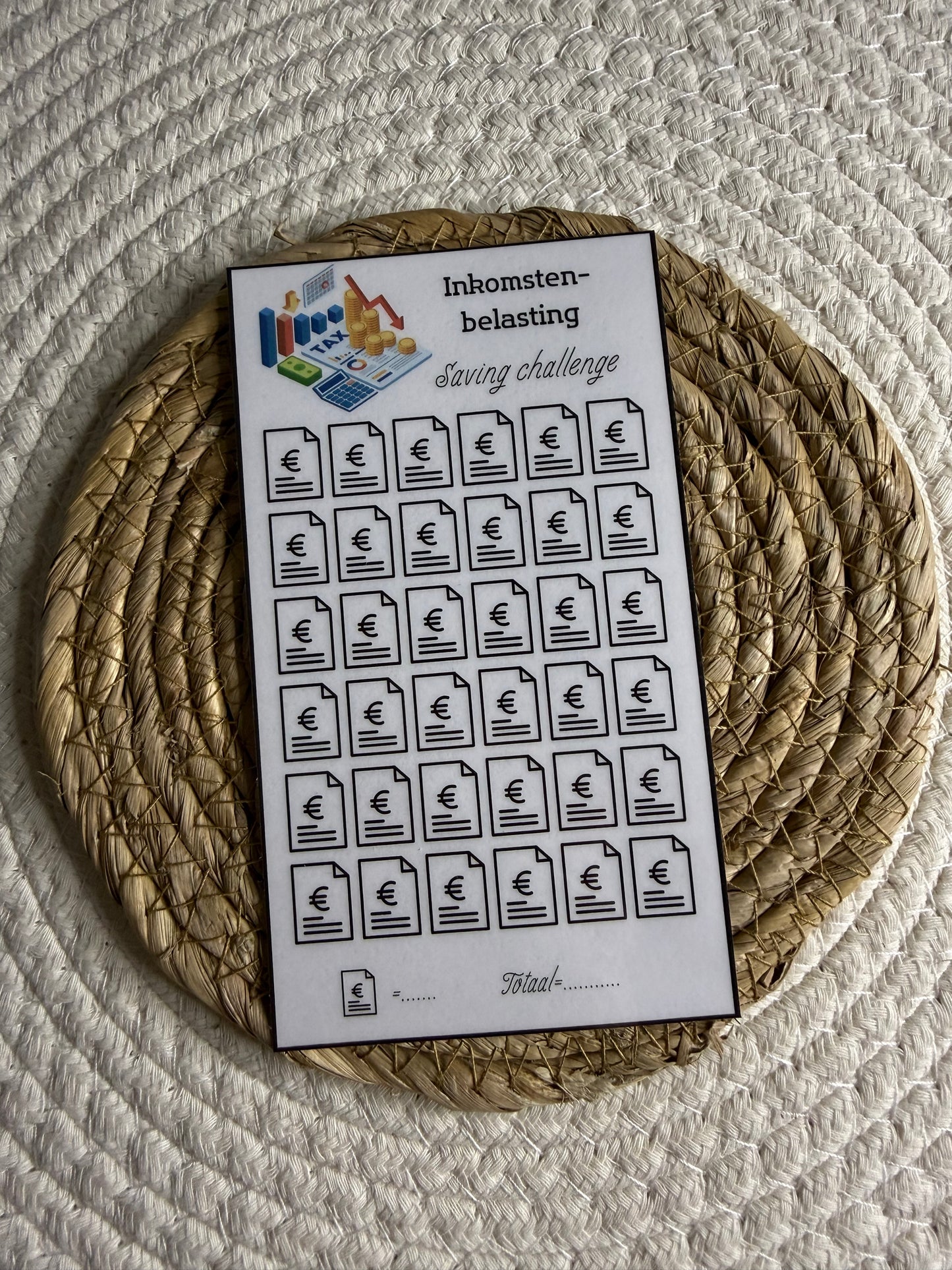 Inkomstenbelasting challenge open bedrag