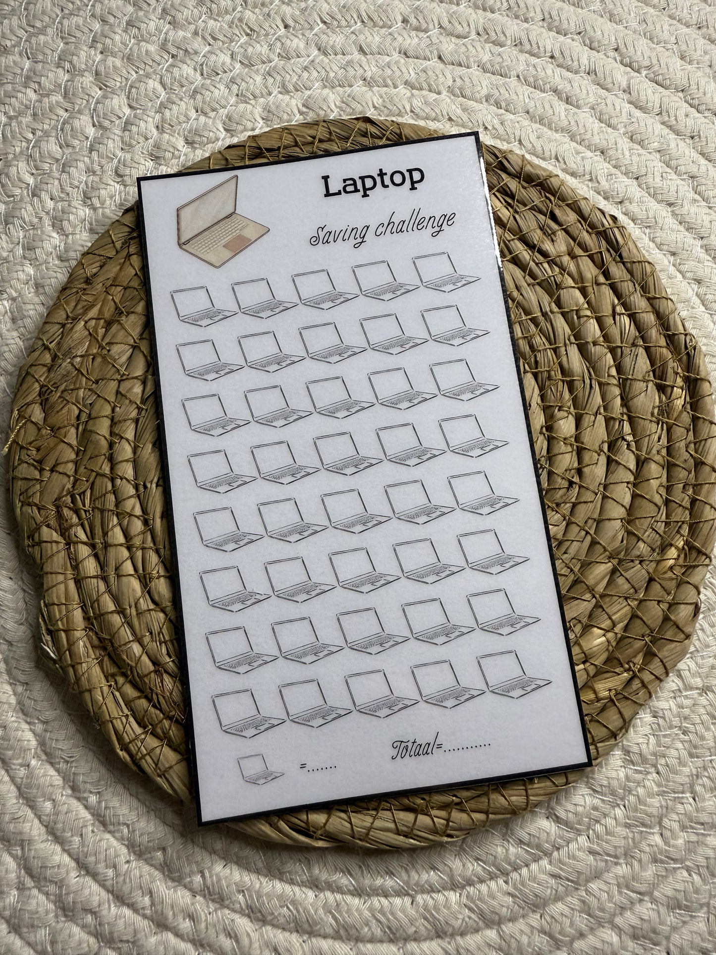 Laptop challenge open bedrag