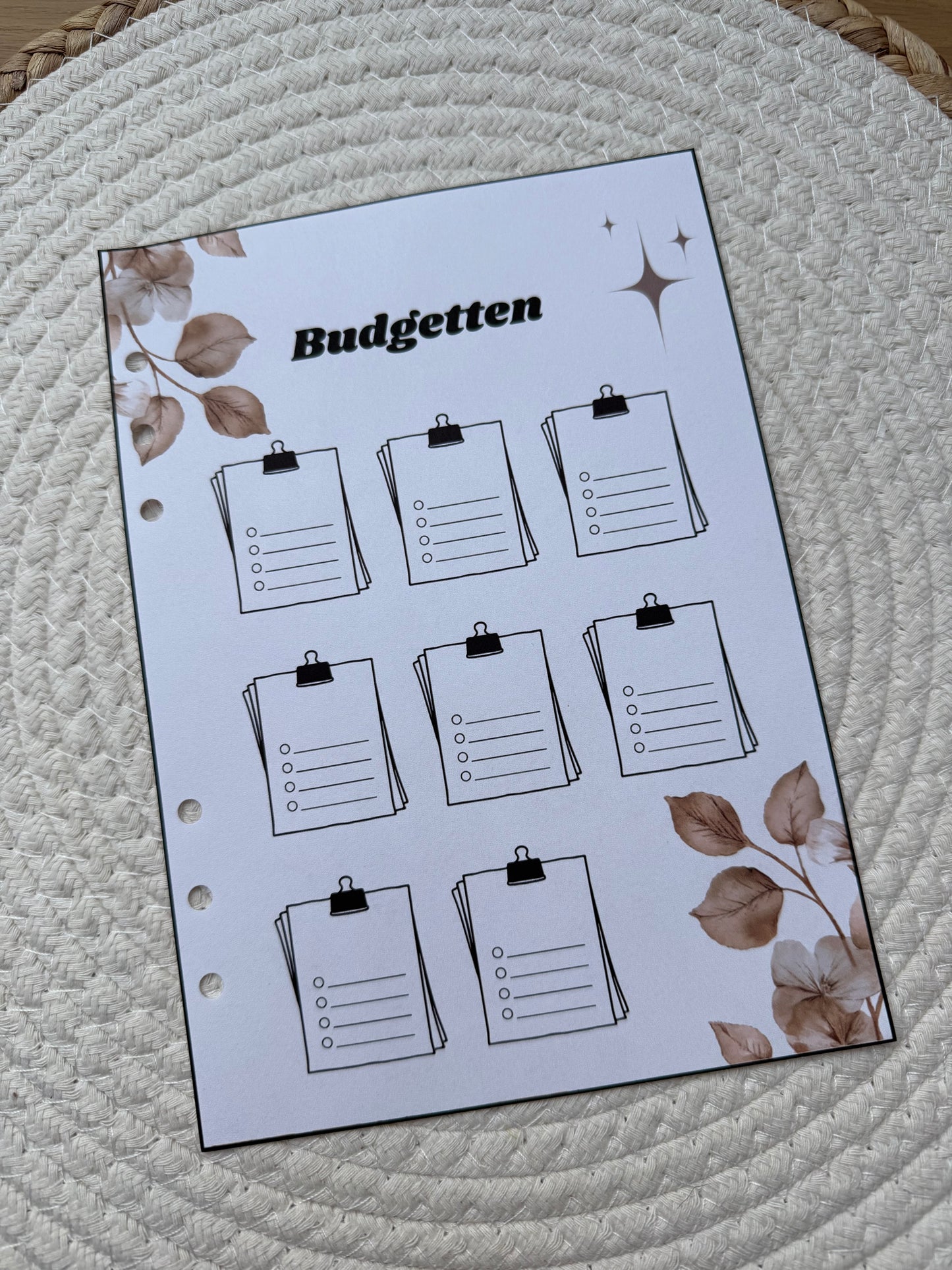 Planner 2026 budgetten A5