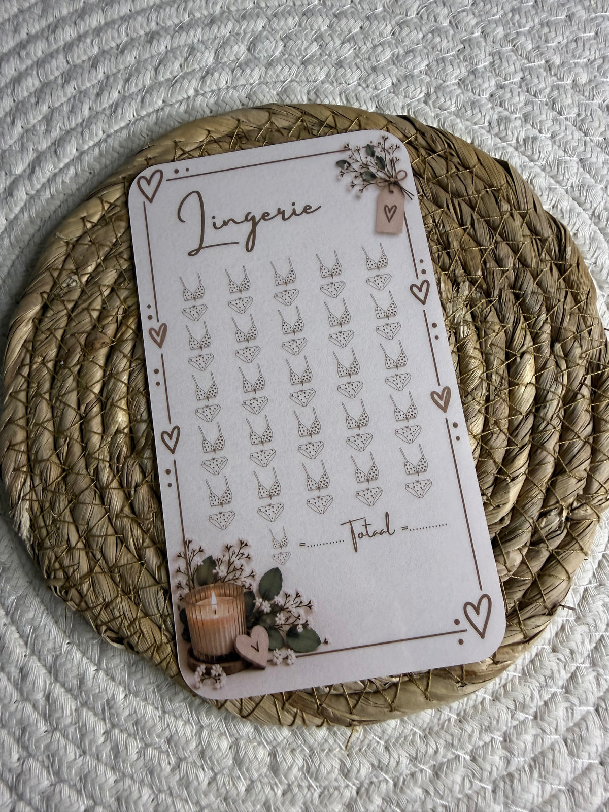 Lingerie challenge cozy A6