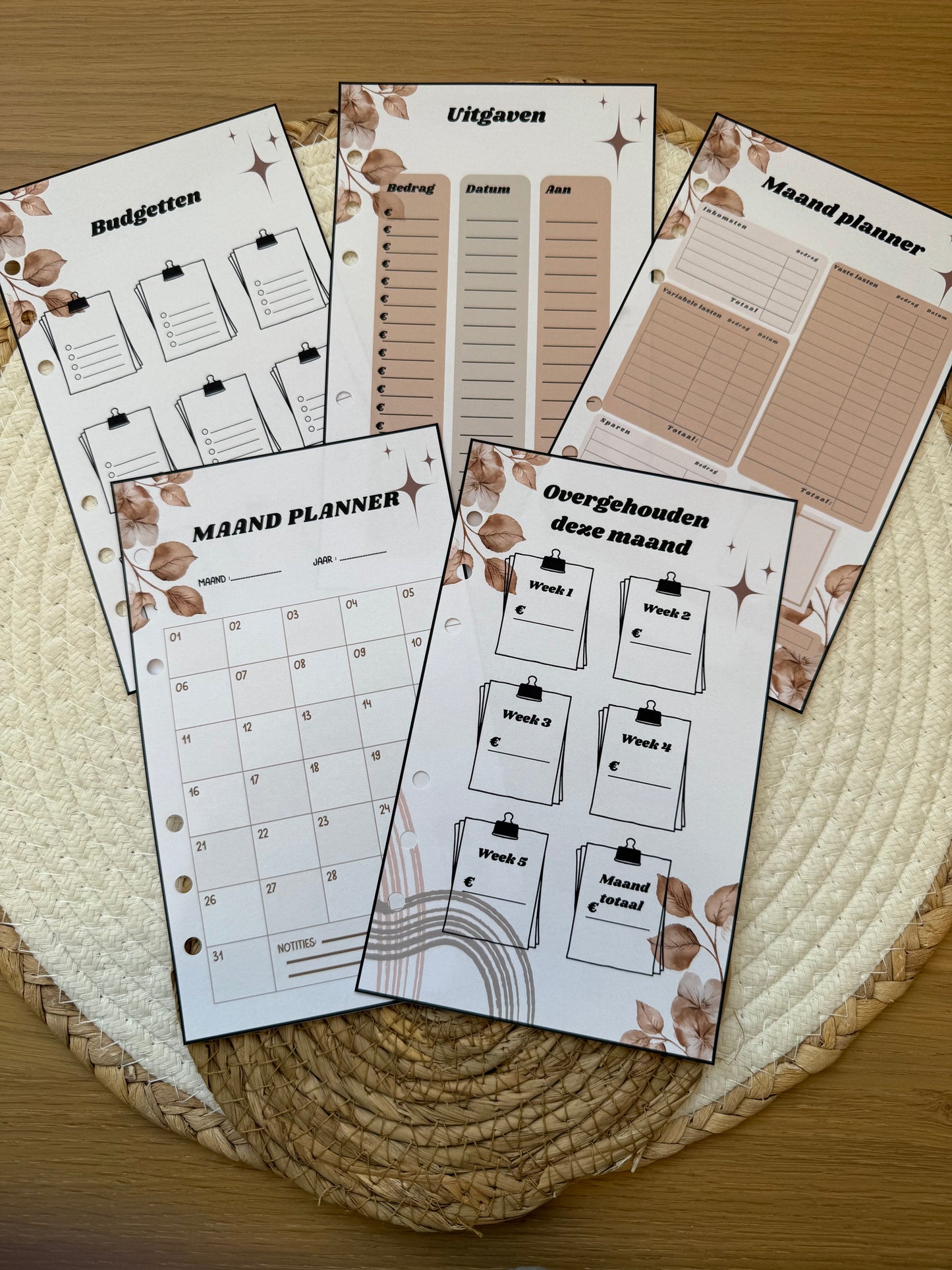 Planner starter set A6