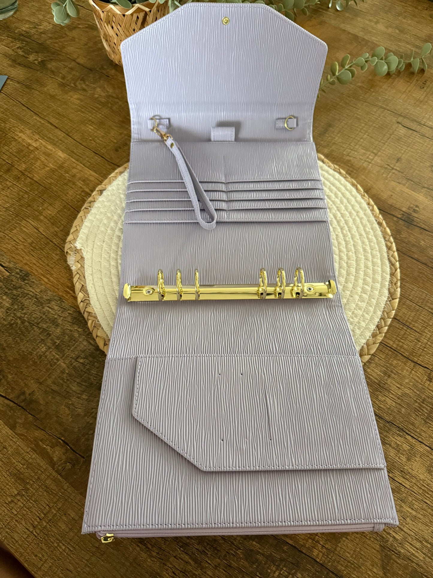 BBB Deluxe A5 map lila paars