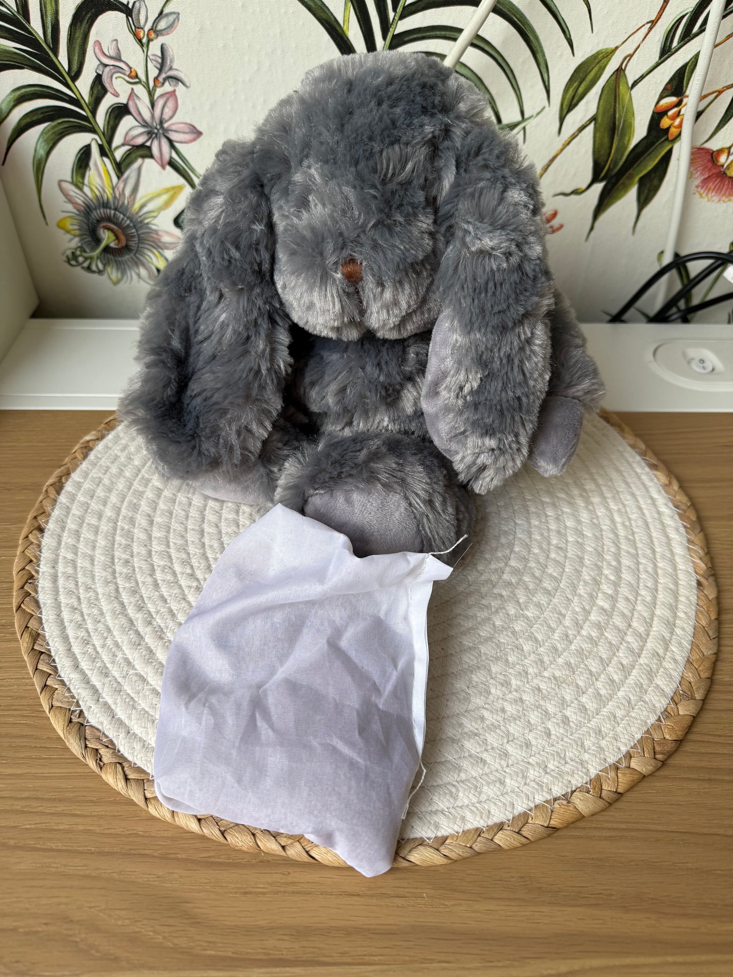 Warmte konijn met pitten zak