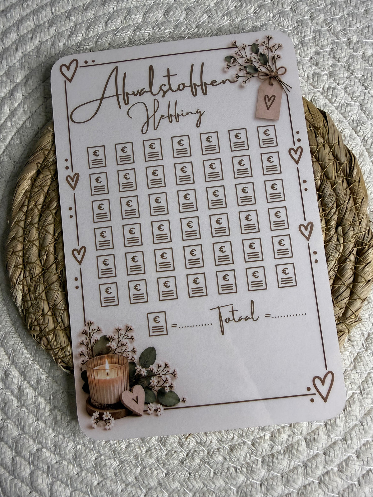 Afvalstoffenheffing challenge cozy A5