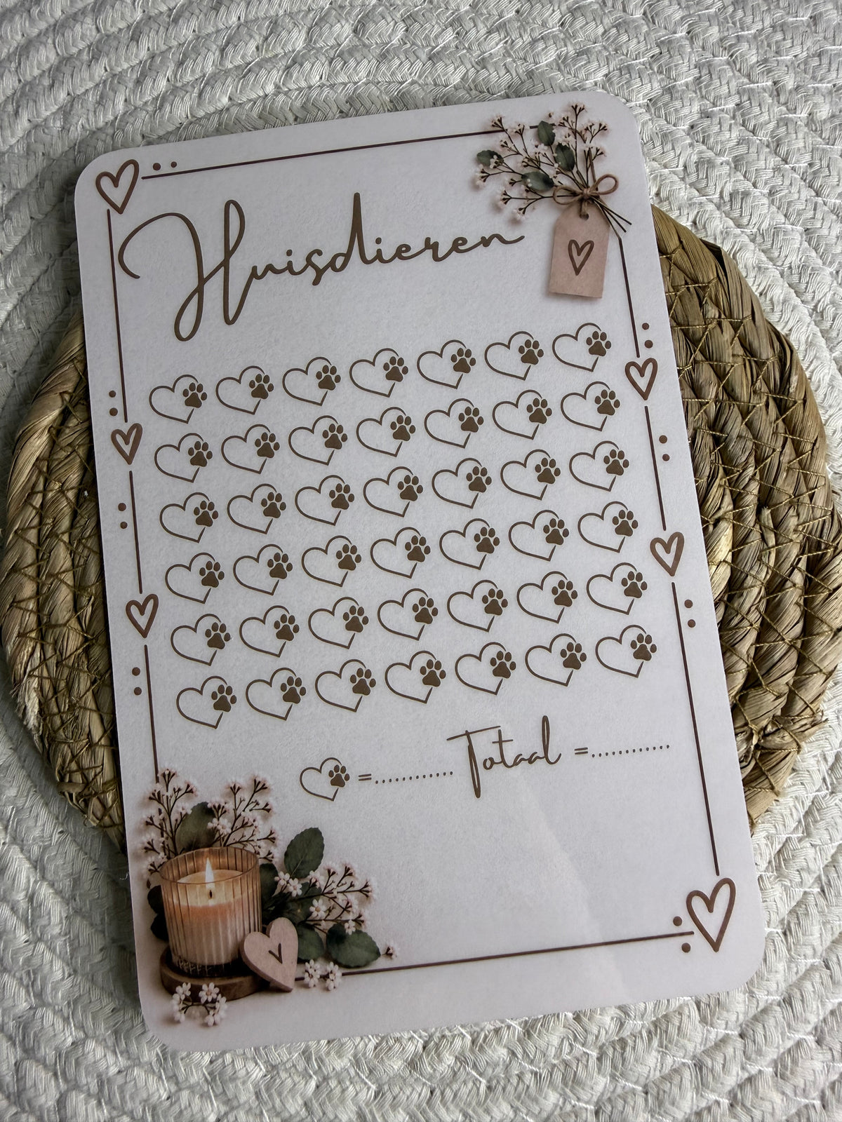 Huisdieren challenge cozy A5