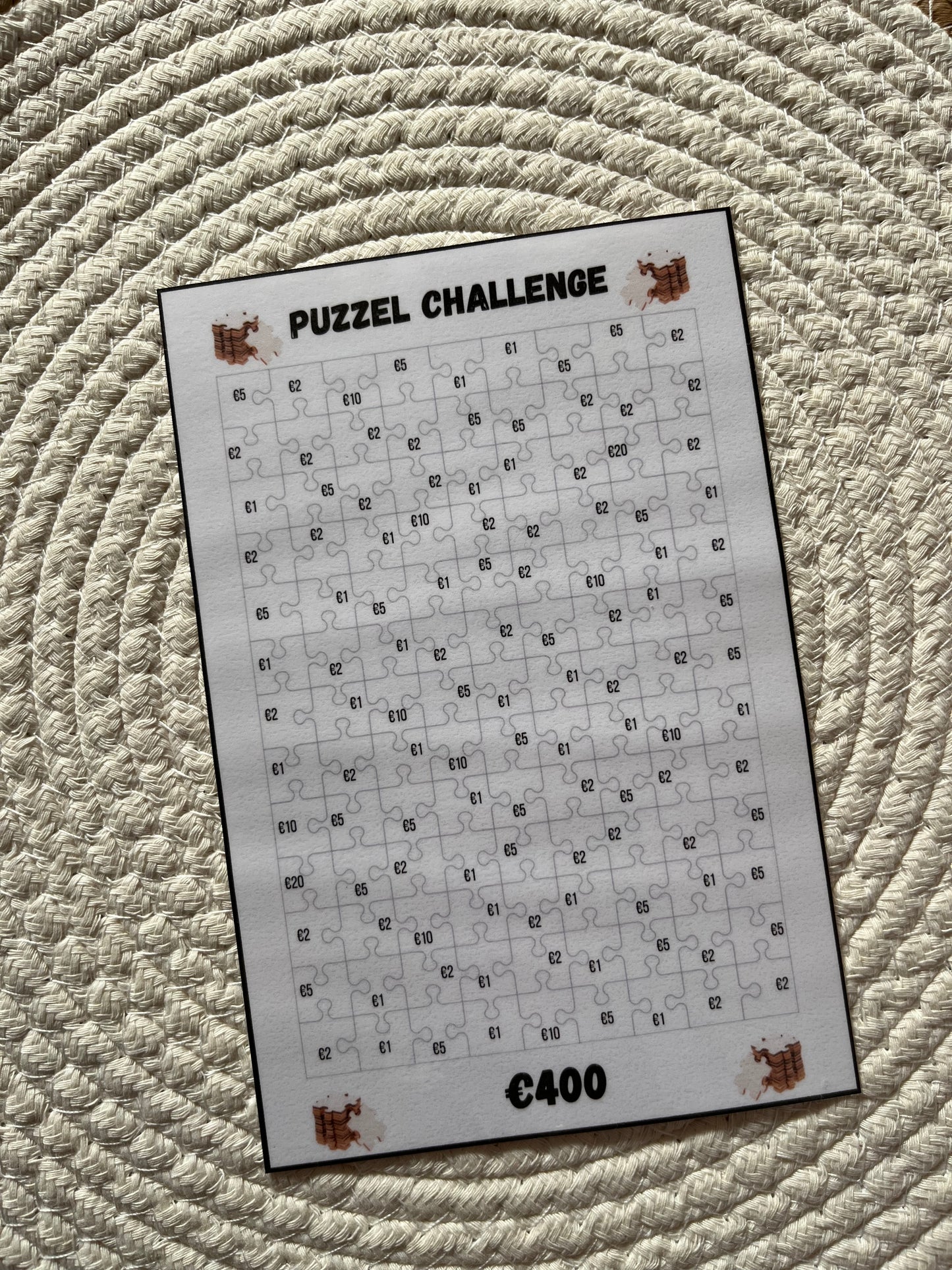 puzzel challenge €400 A5