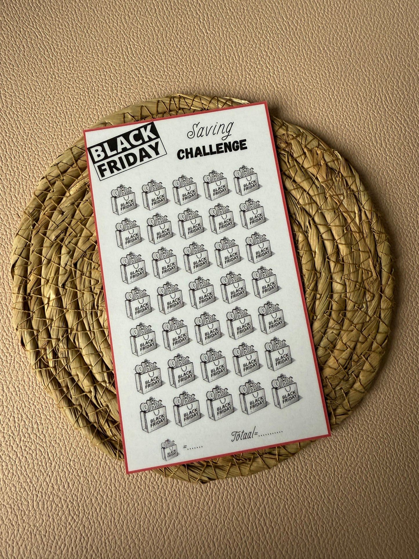 Black friday challenge open bedrag