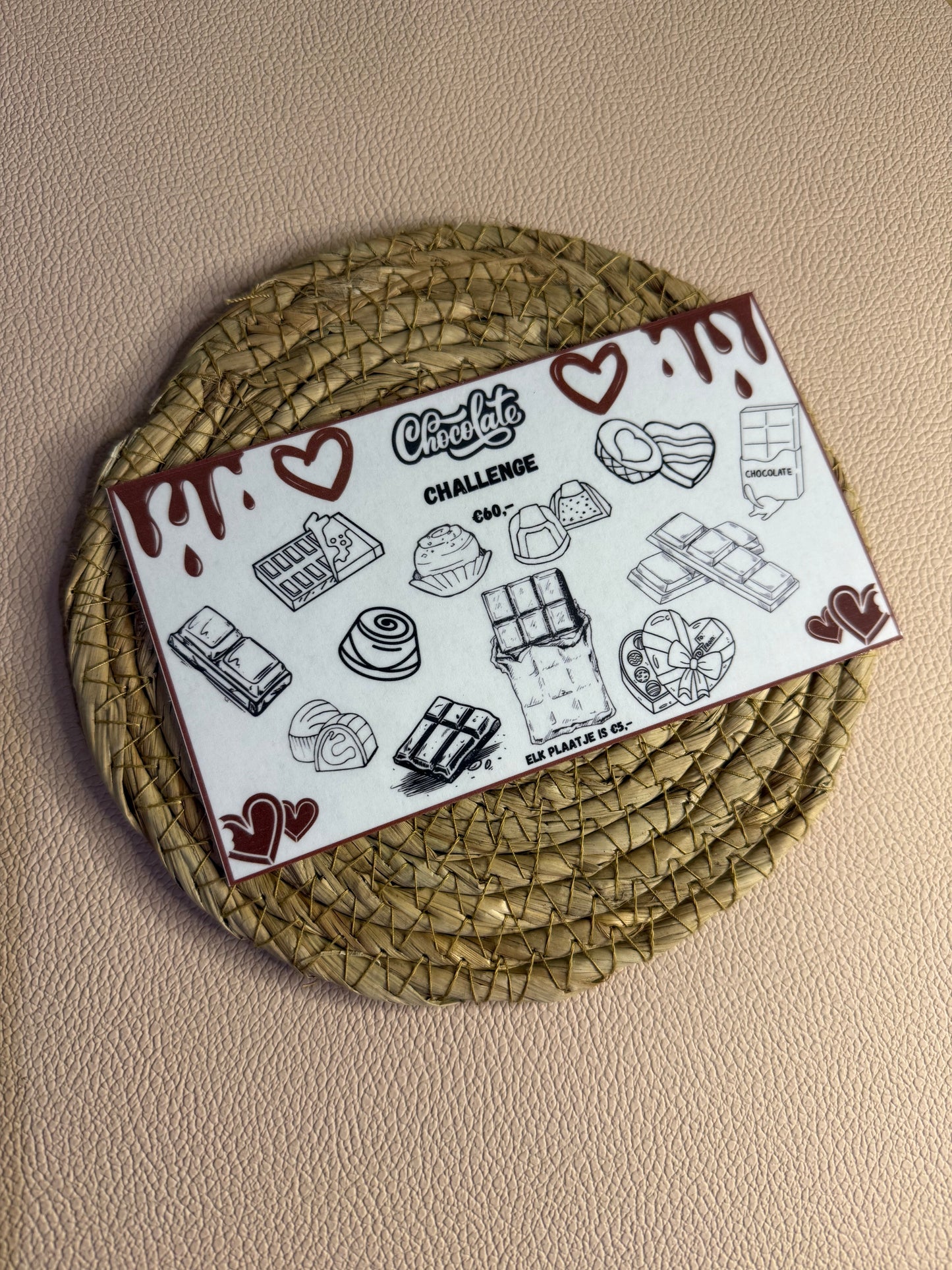 Chocolate challenge €60