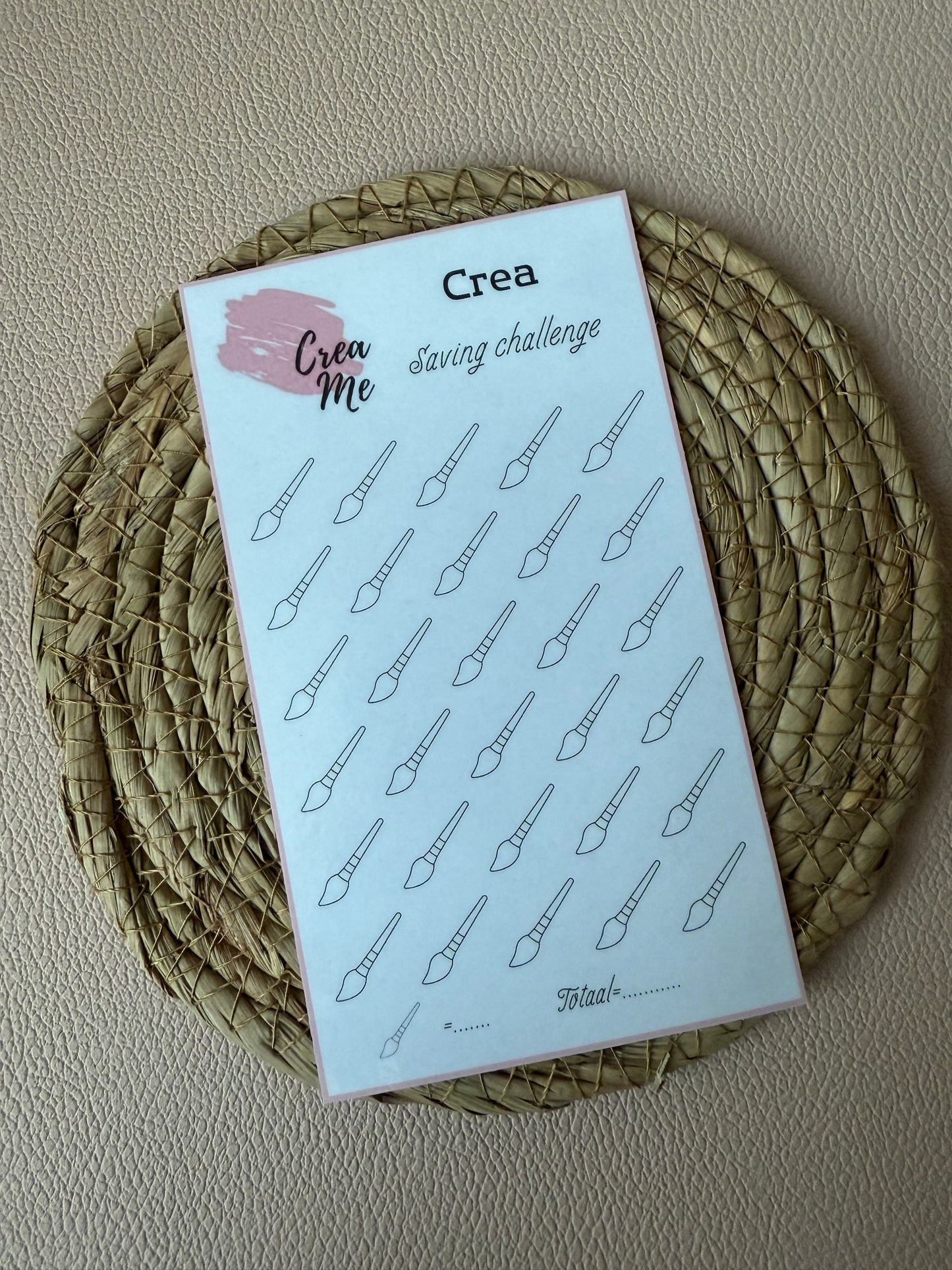Crea challenge open bedrag
