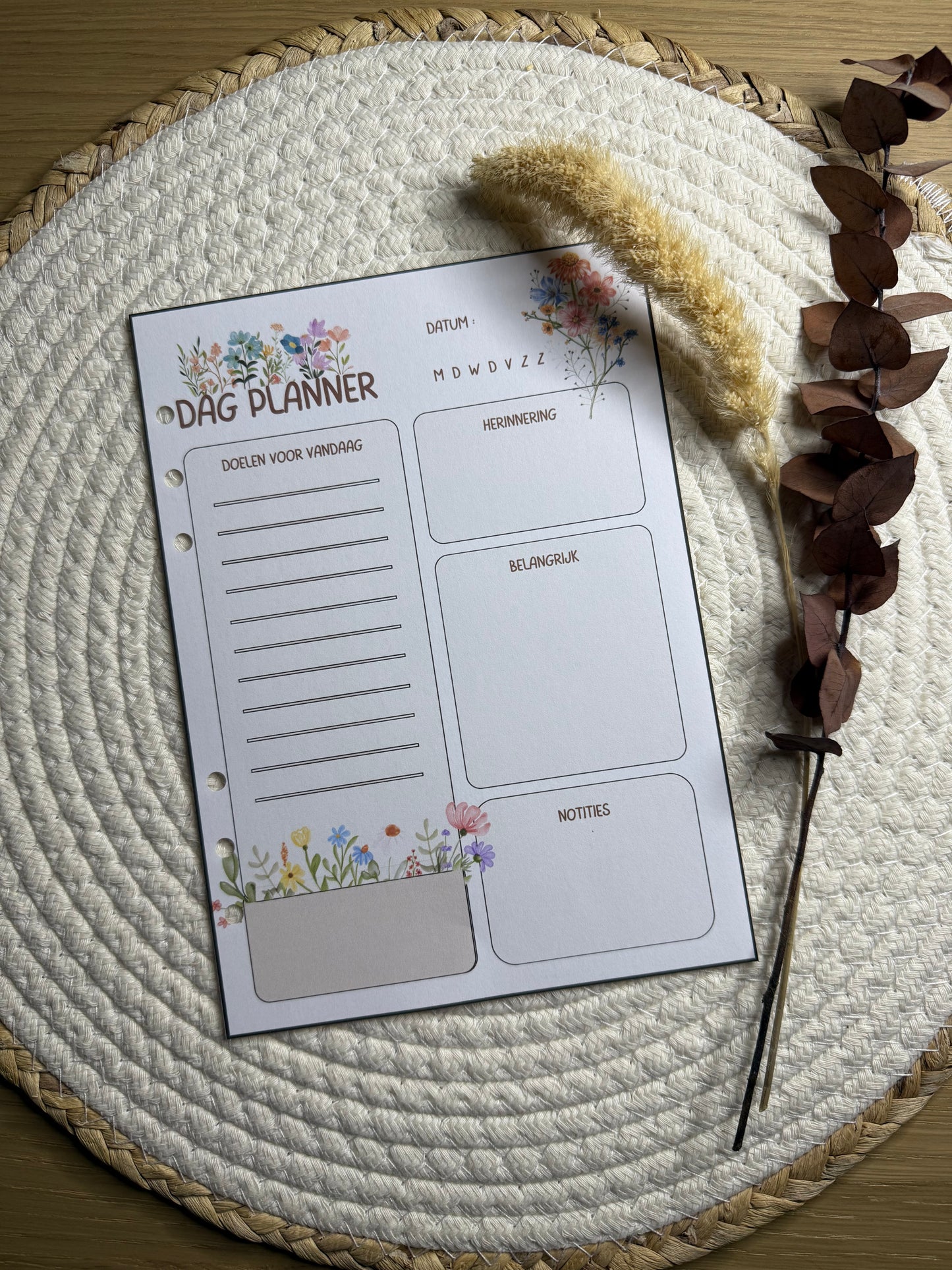 Planner dag planner