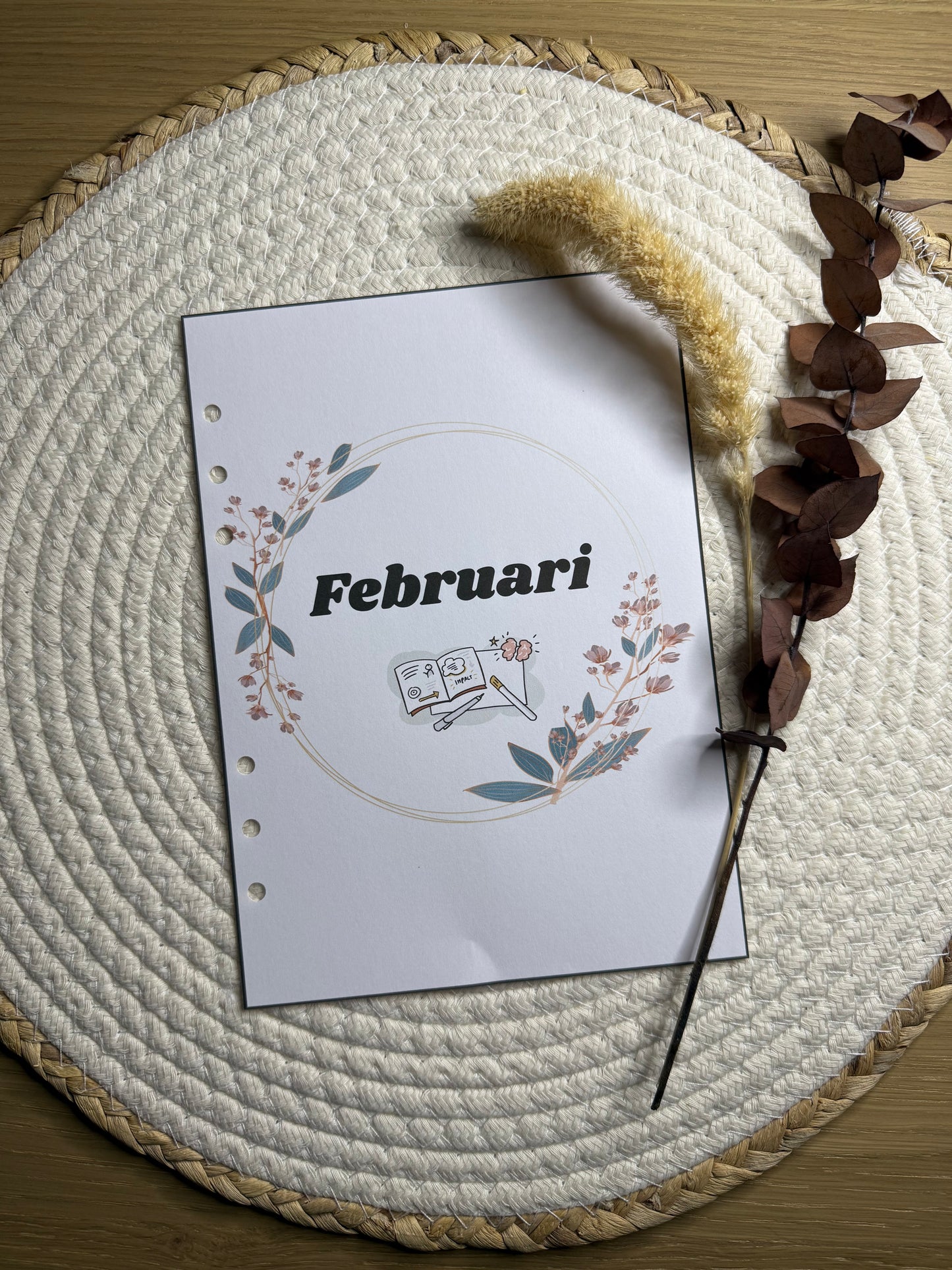 Planner maand voorblad