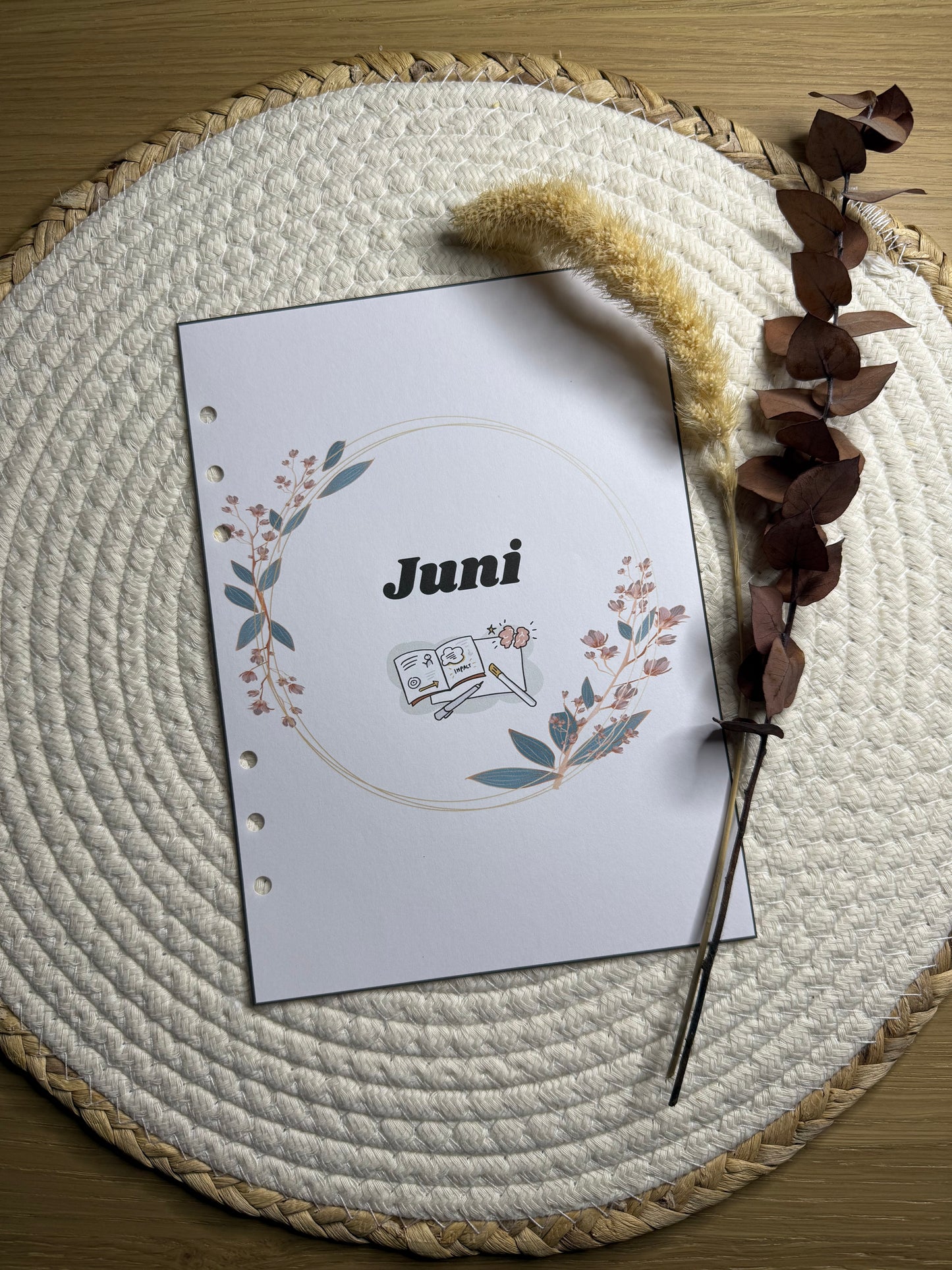 Planner maand voorblad