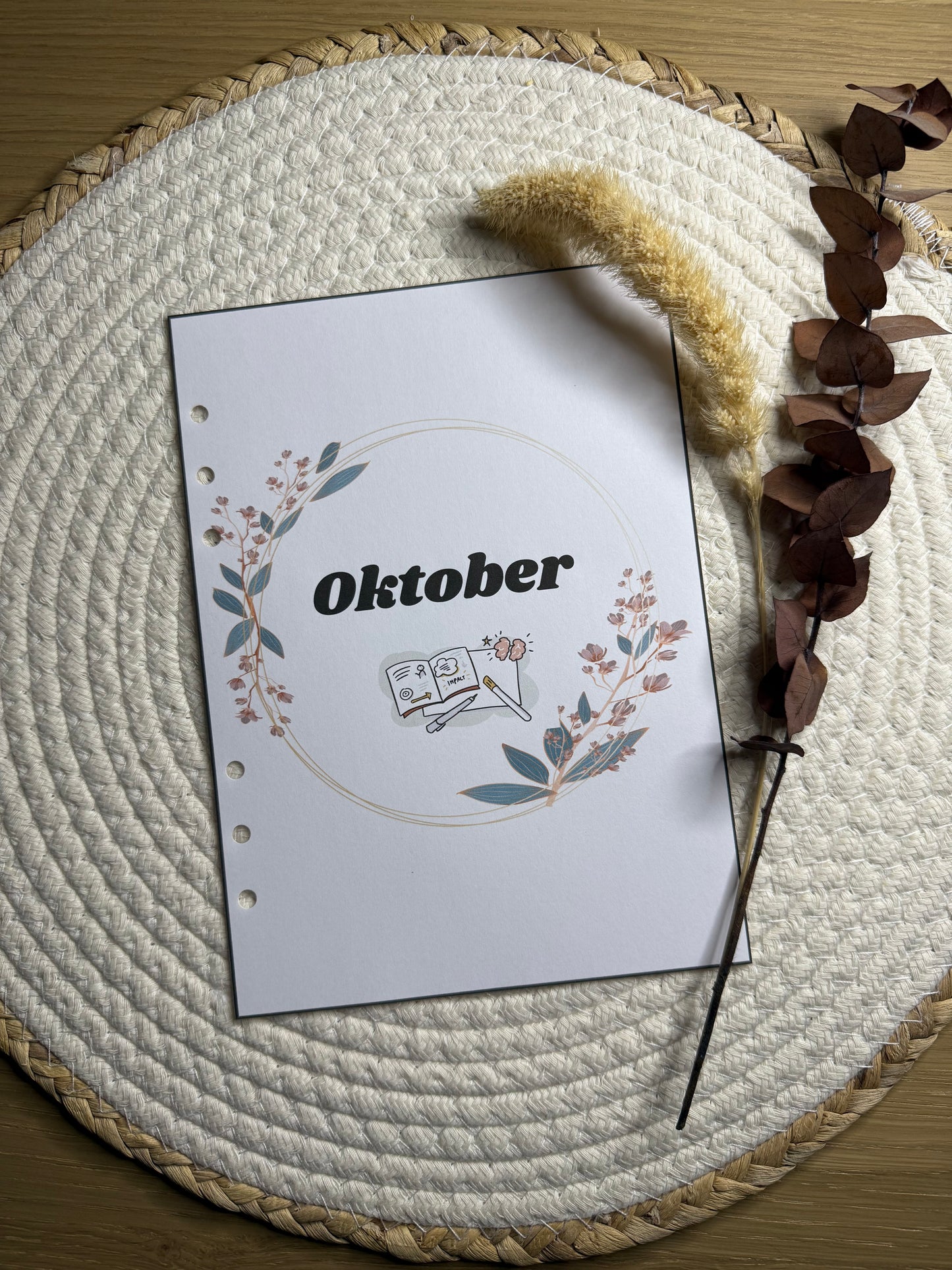 Planner maand voorblad