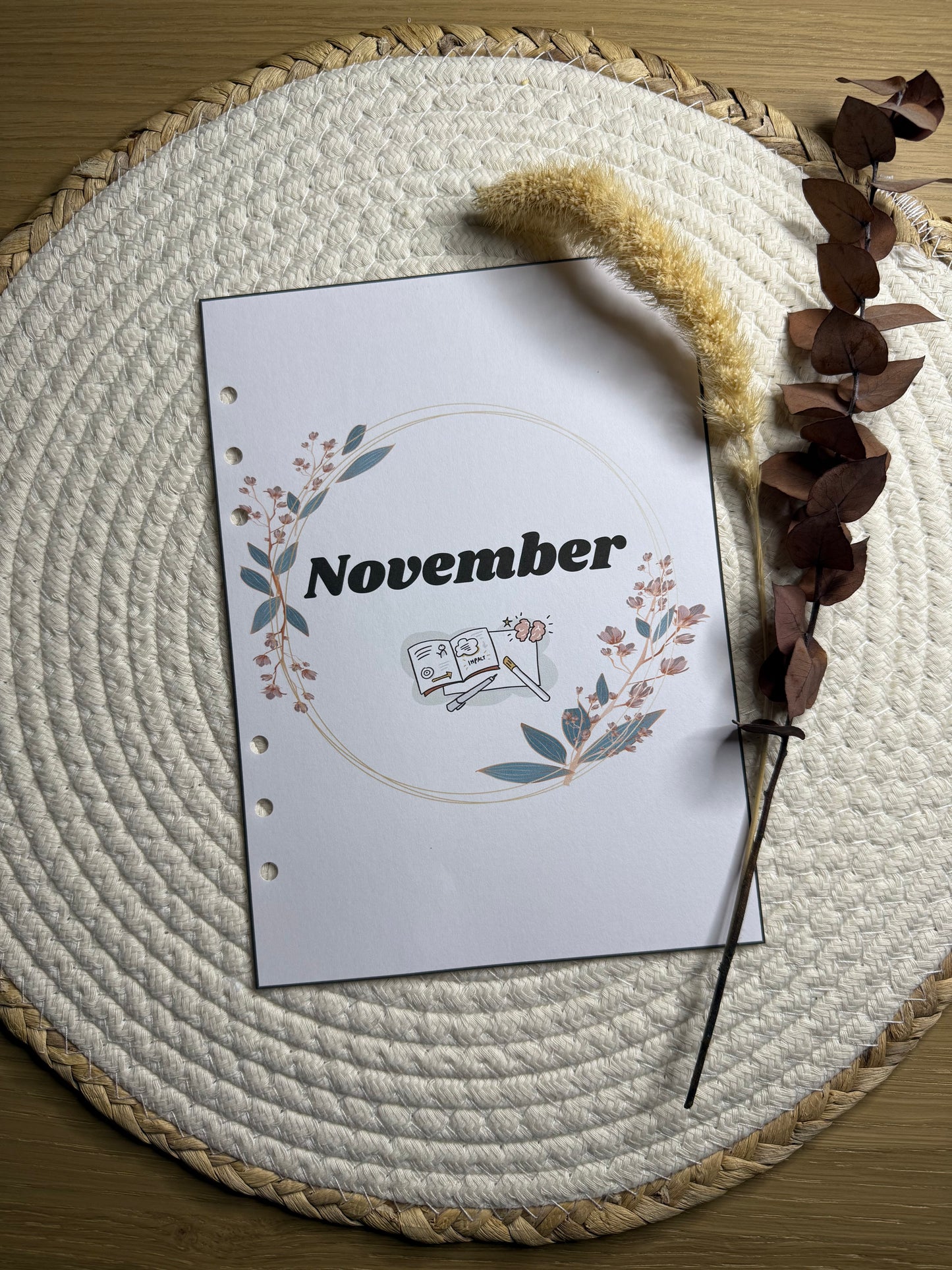 Planner maand voorblad