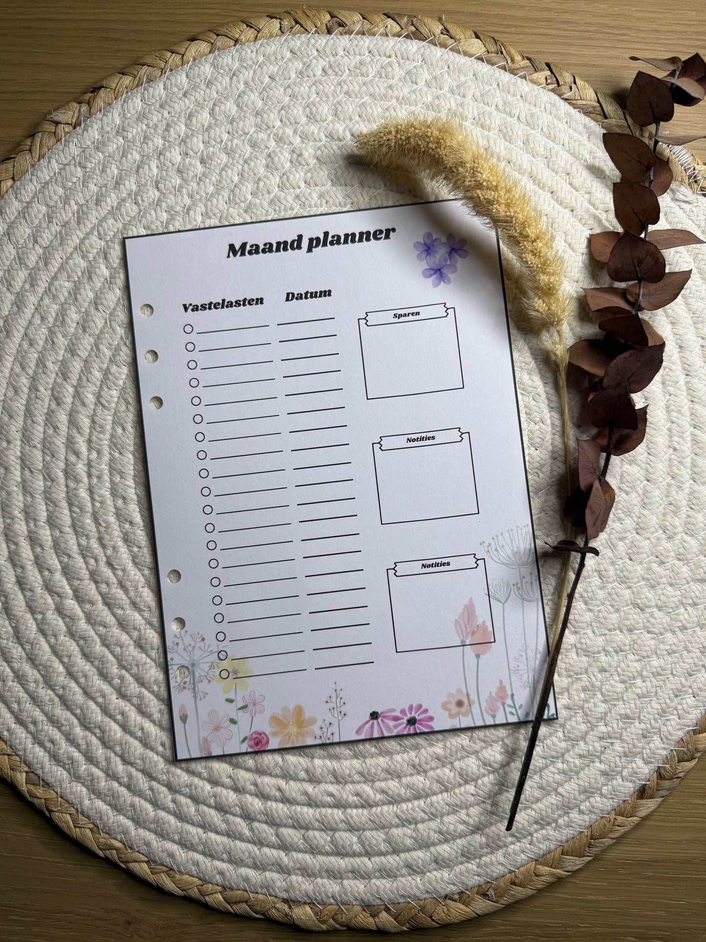 Planner maand planner 3