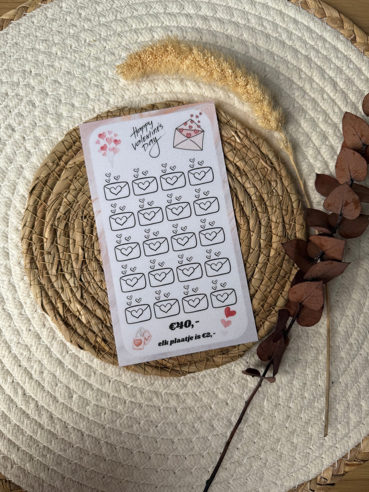 Valentijn challenge marmer €40,-