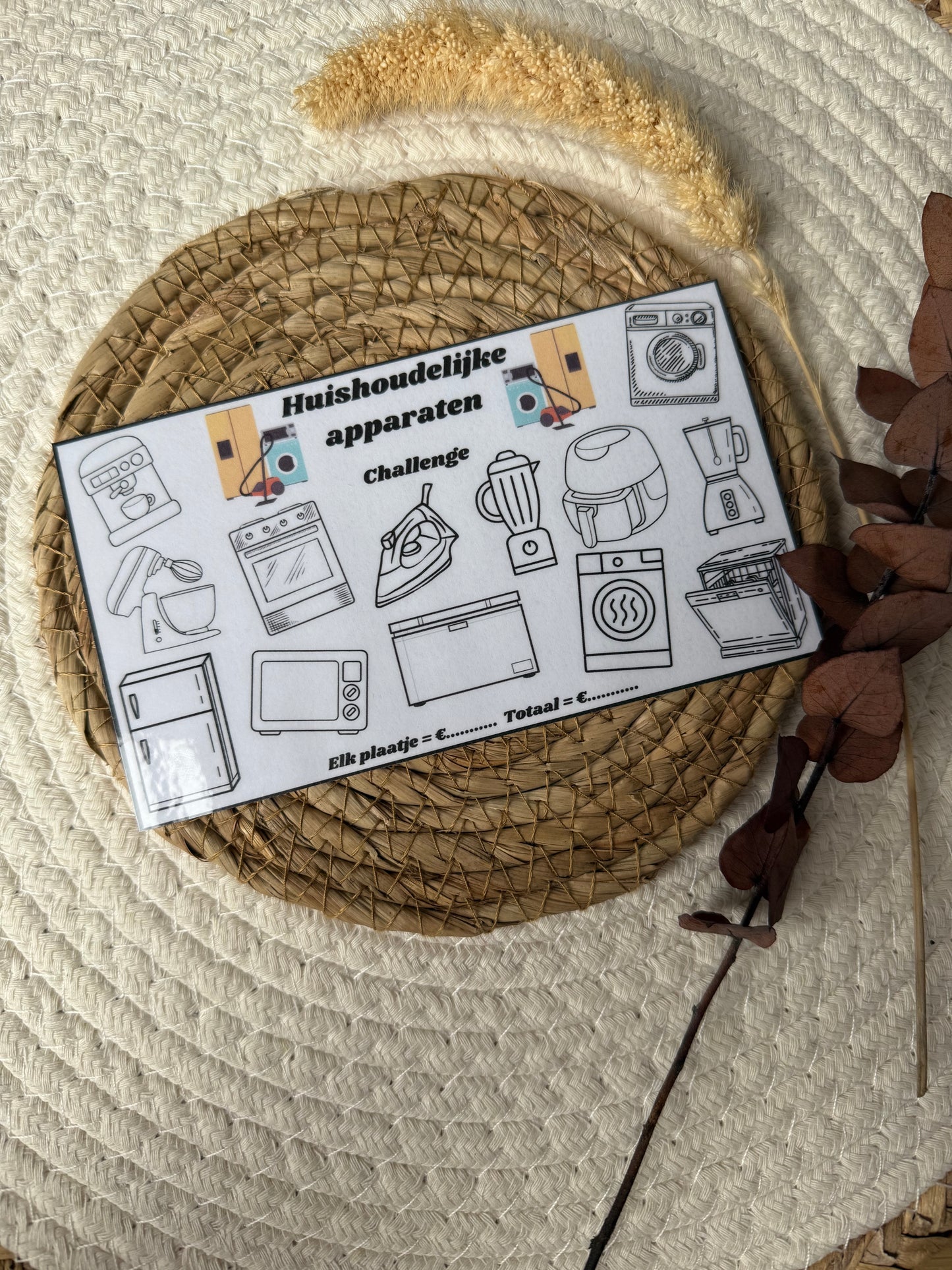 Huishoudelijke apparaten challenge