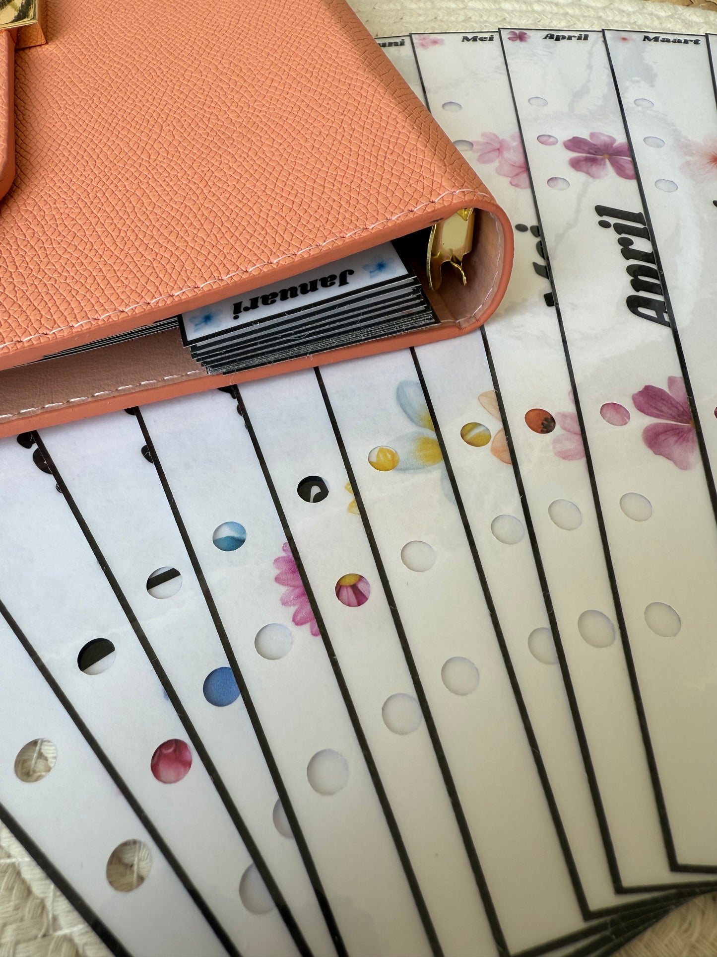 Planner maand tabbladen