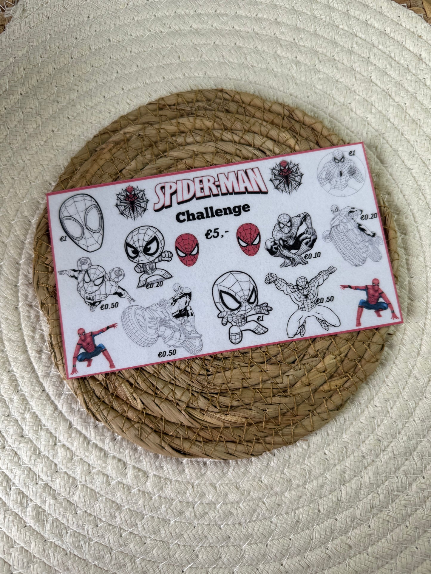 Spiderman challenge