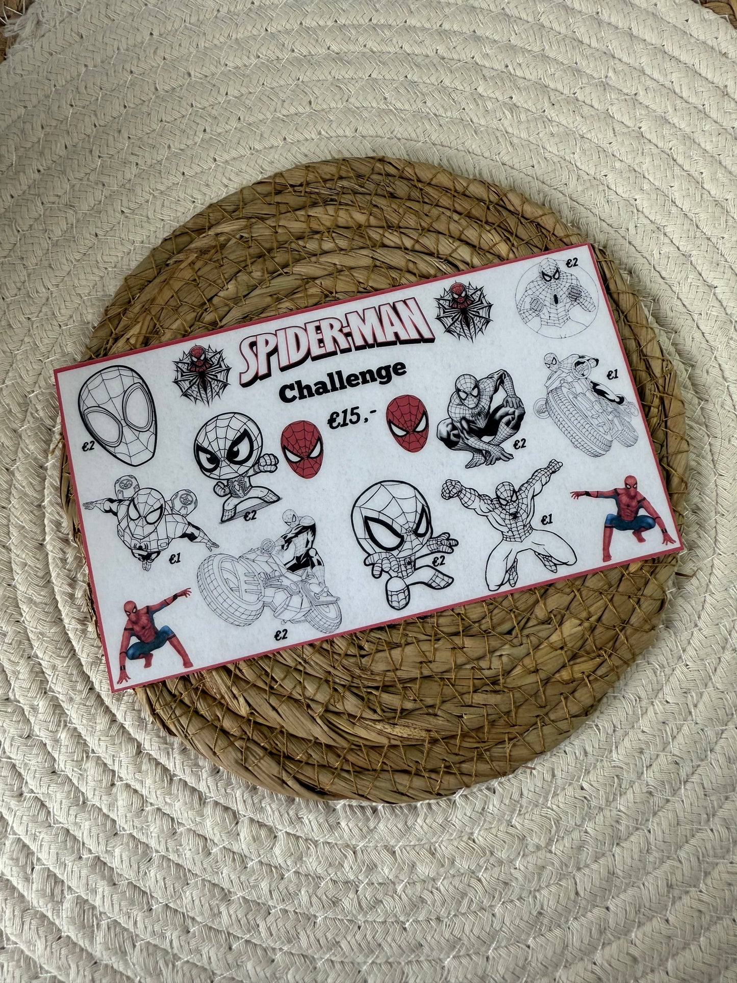 Spiderman challenge