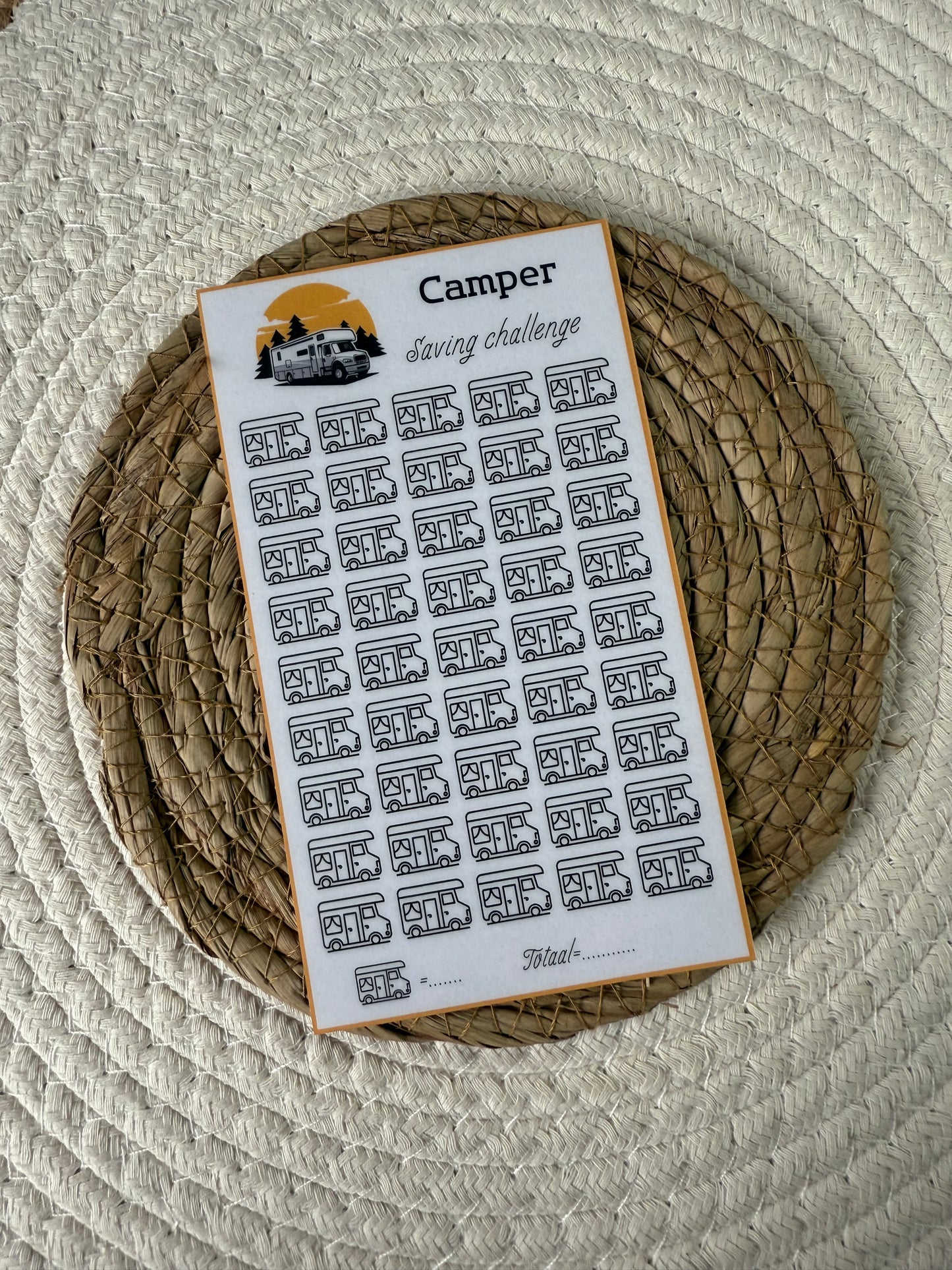 Camper challenge open bedrag