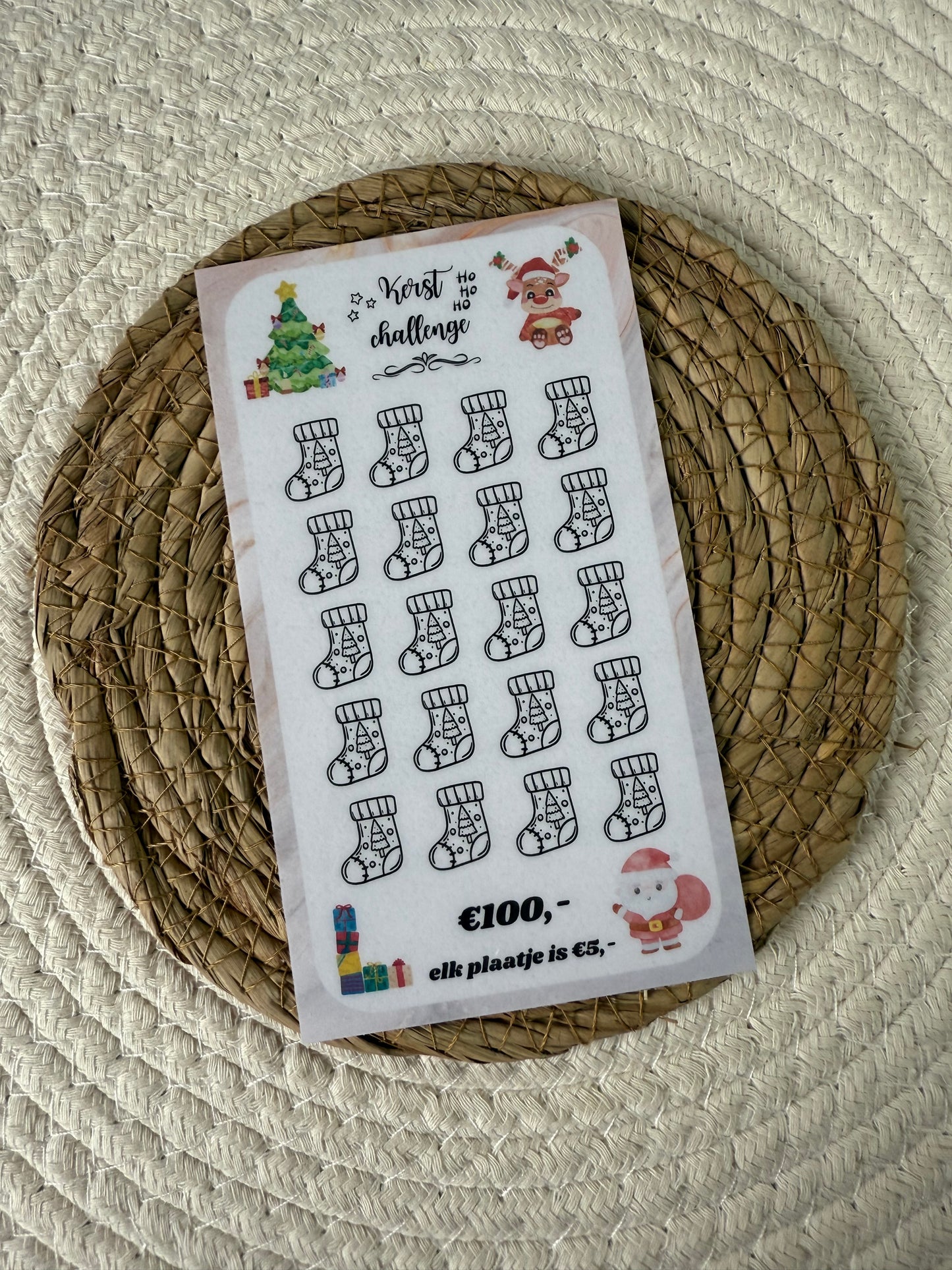 Kerst challenge marmer €100