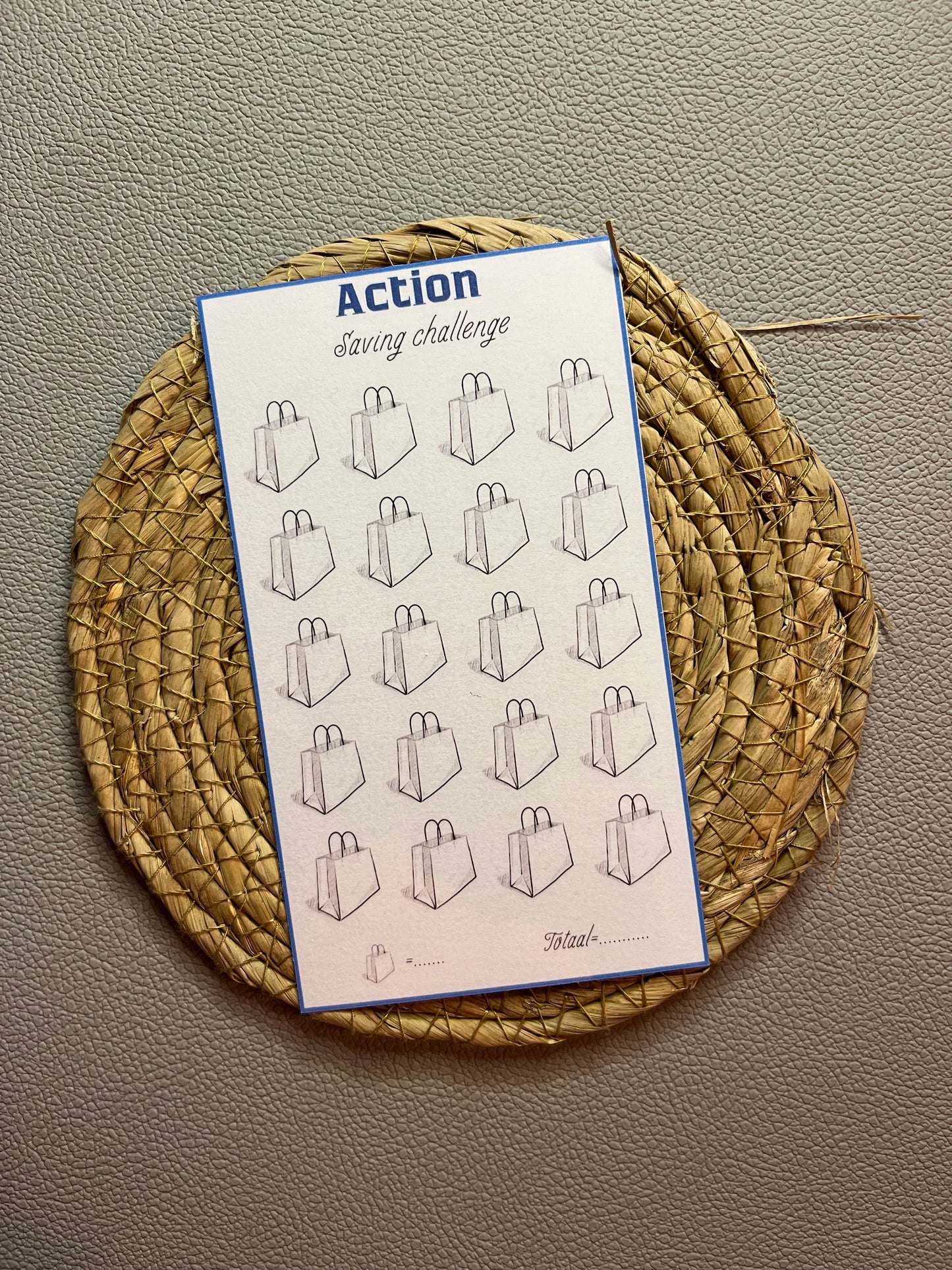 Action challenge open bedrag