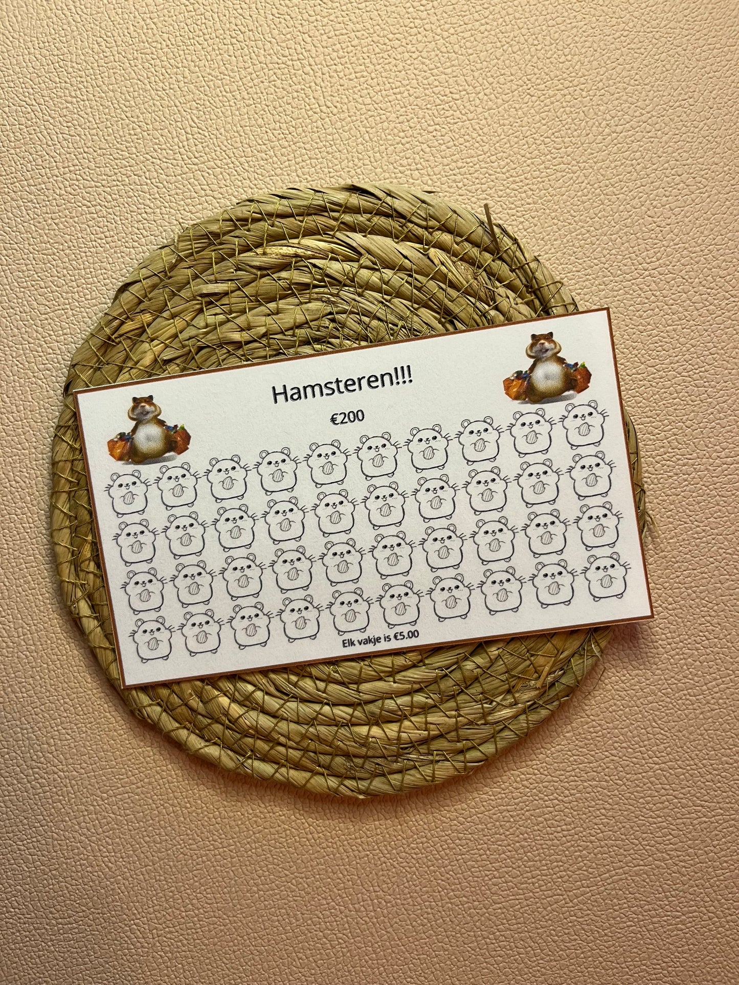 Hamsteren challenge