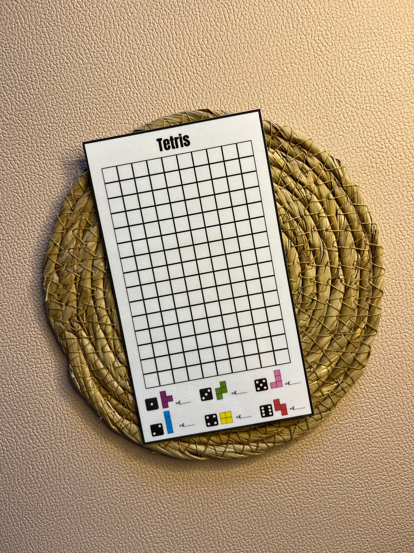 Tetris spelletje