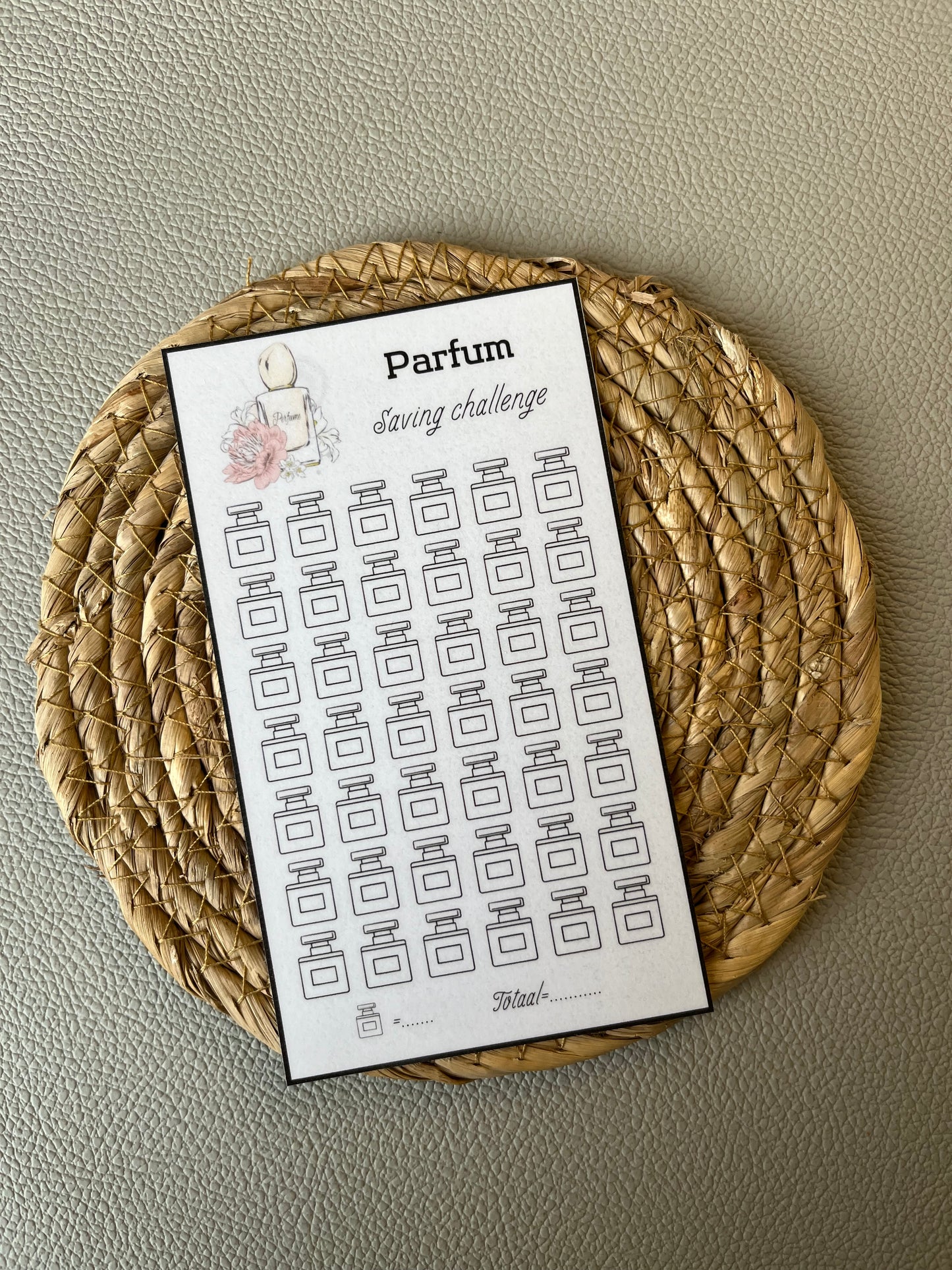 Parfum challenge open bedrag