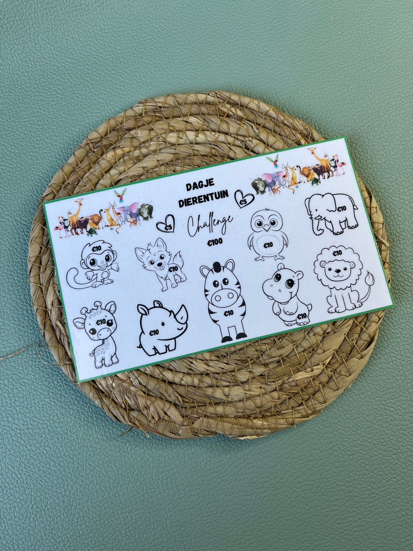 Dagje dierentuin €100