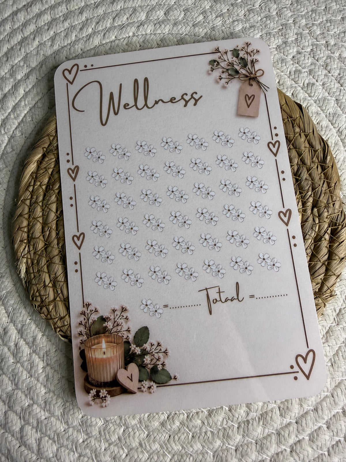 Wellness challenge cozy A5