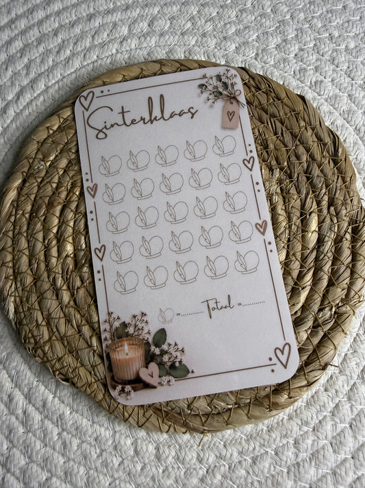 Sinterklaas challenge cozy A6