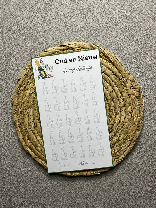 Oud en nieuw challenge open bedrag