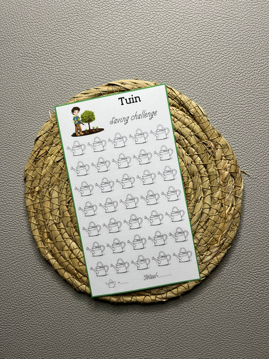 Tuin challenge open bedrag