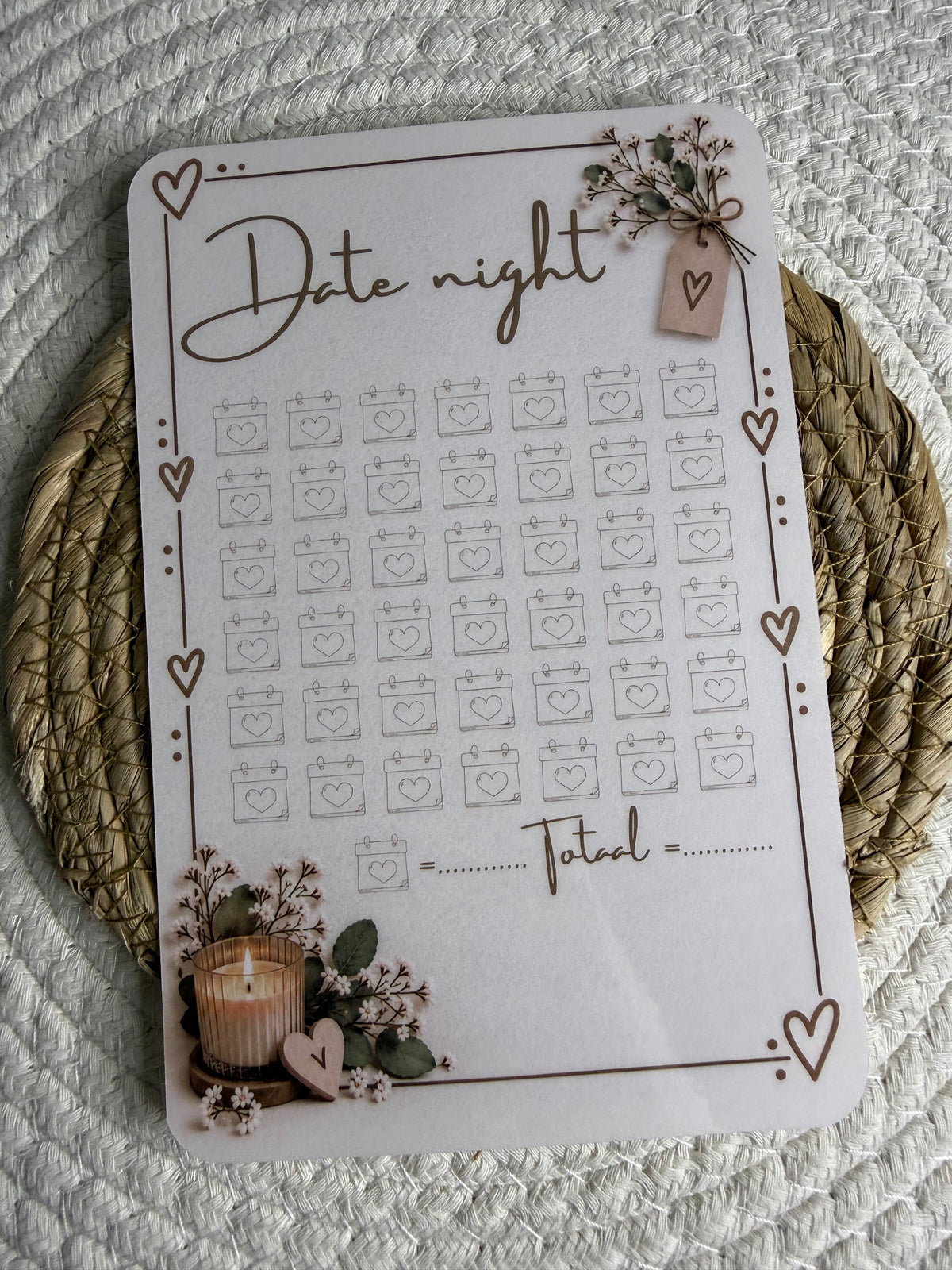 Date night challenge cozy A5