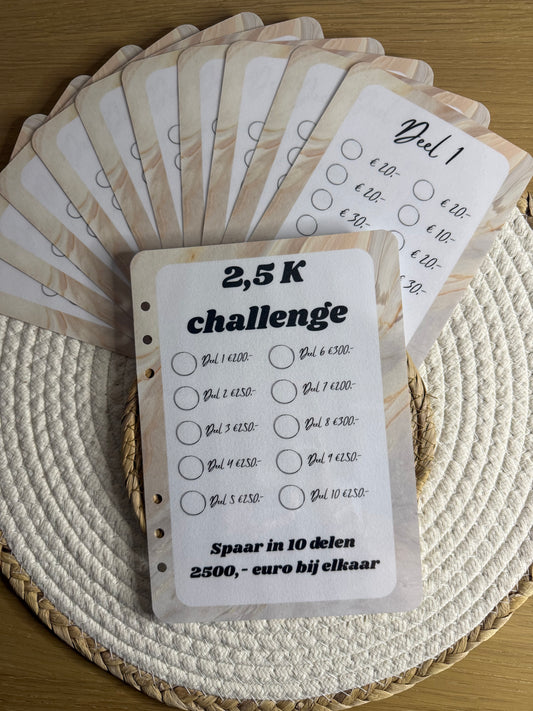 2,5 k challenge A5
