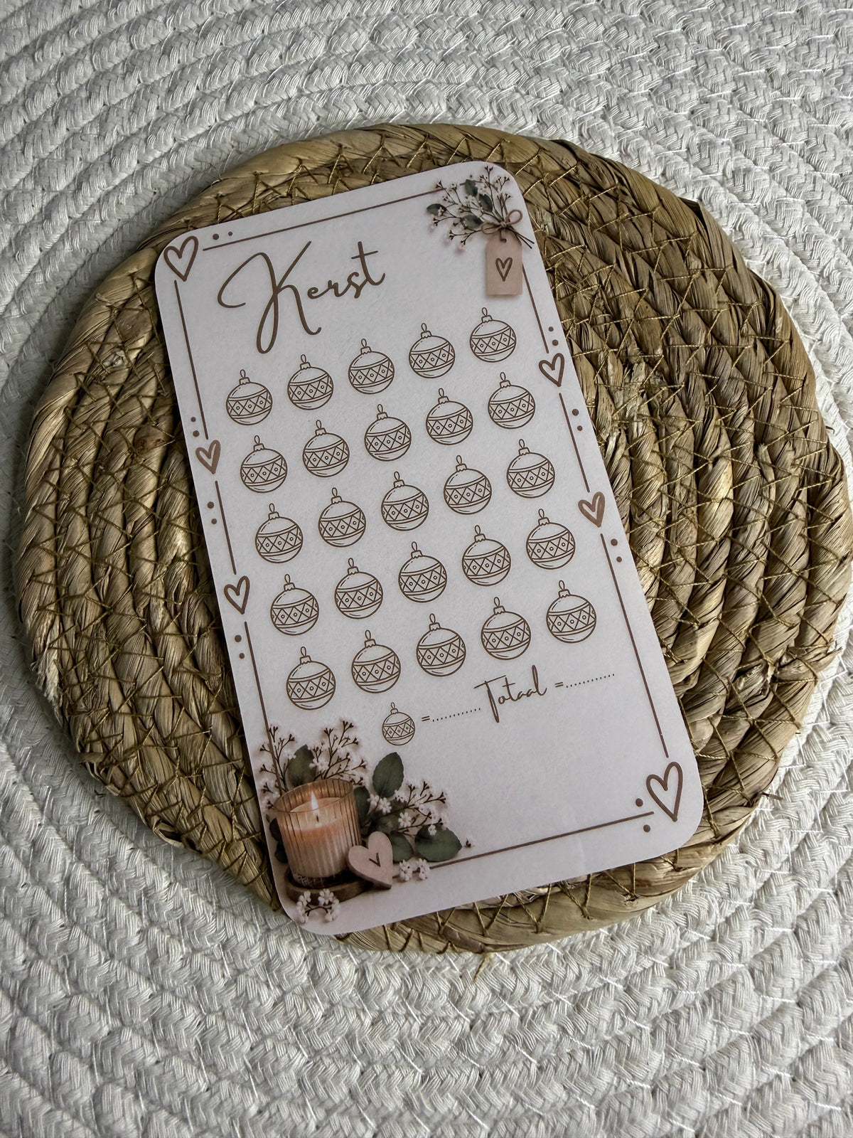 Kerst challenge cozy A6