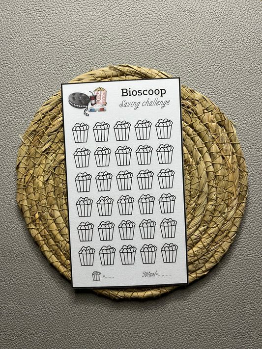 Bioscoop challenge open bedrag