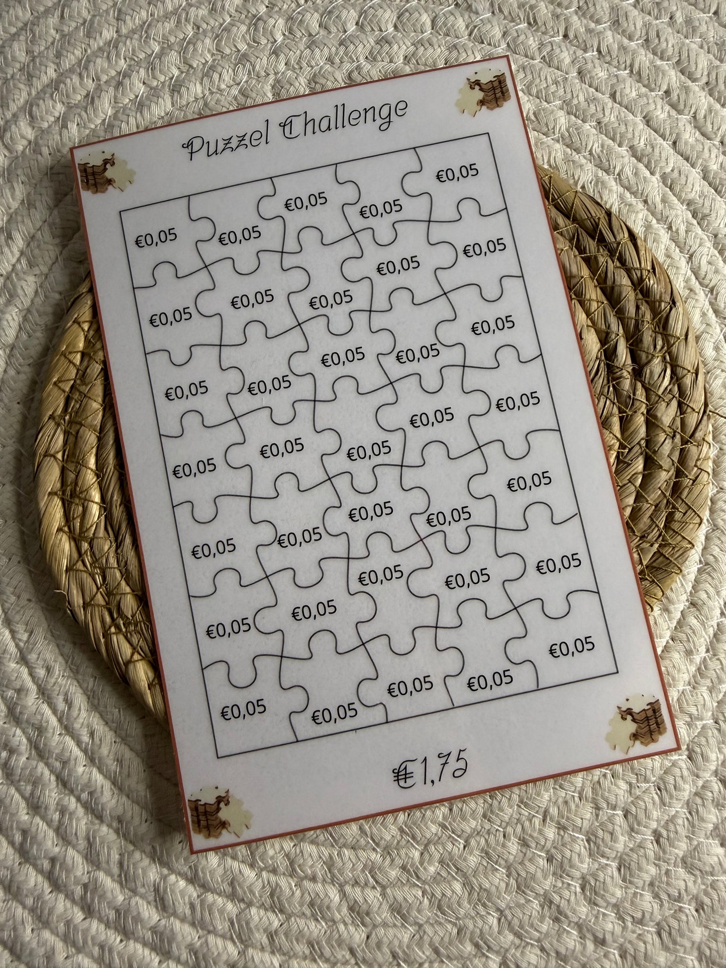Puzzel challenge A5 10 verschillende
